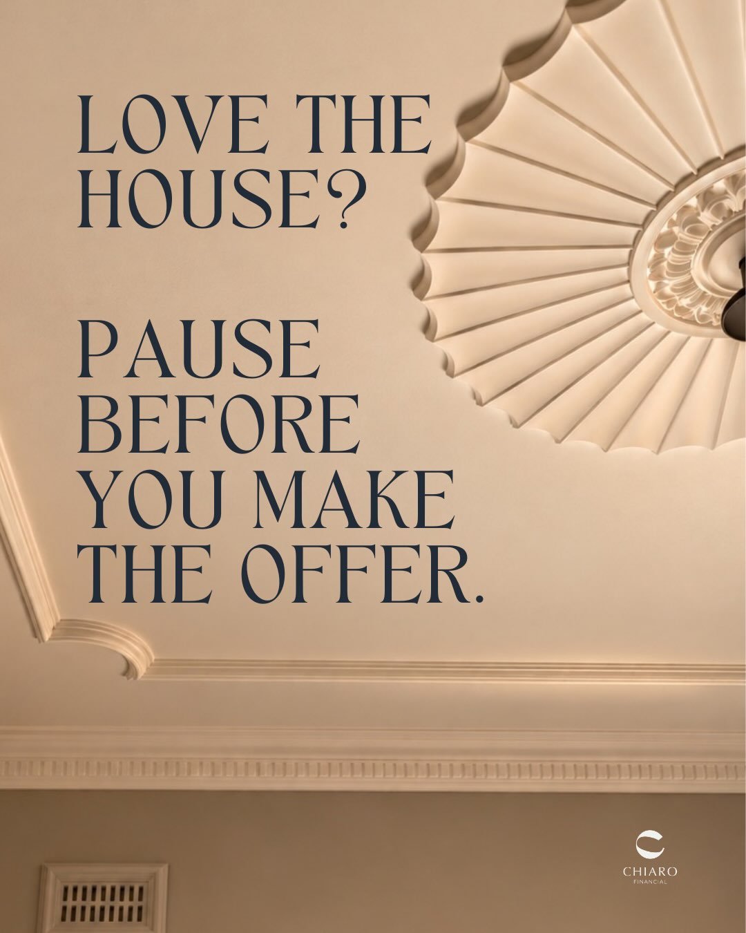 You can love the house and still pause before you make the offer.

The most compelling homes have a way of making the decision feel simple.

But the asking price is only one part of the picture.

What sits beneath the surface.
What it will take to ma
