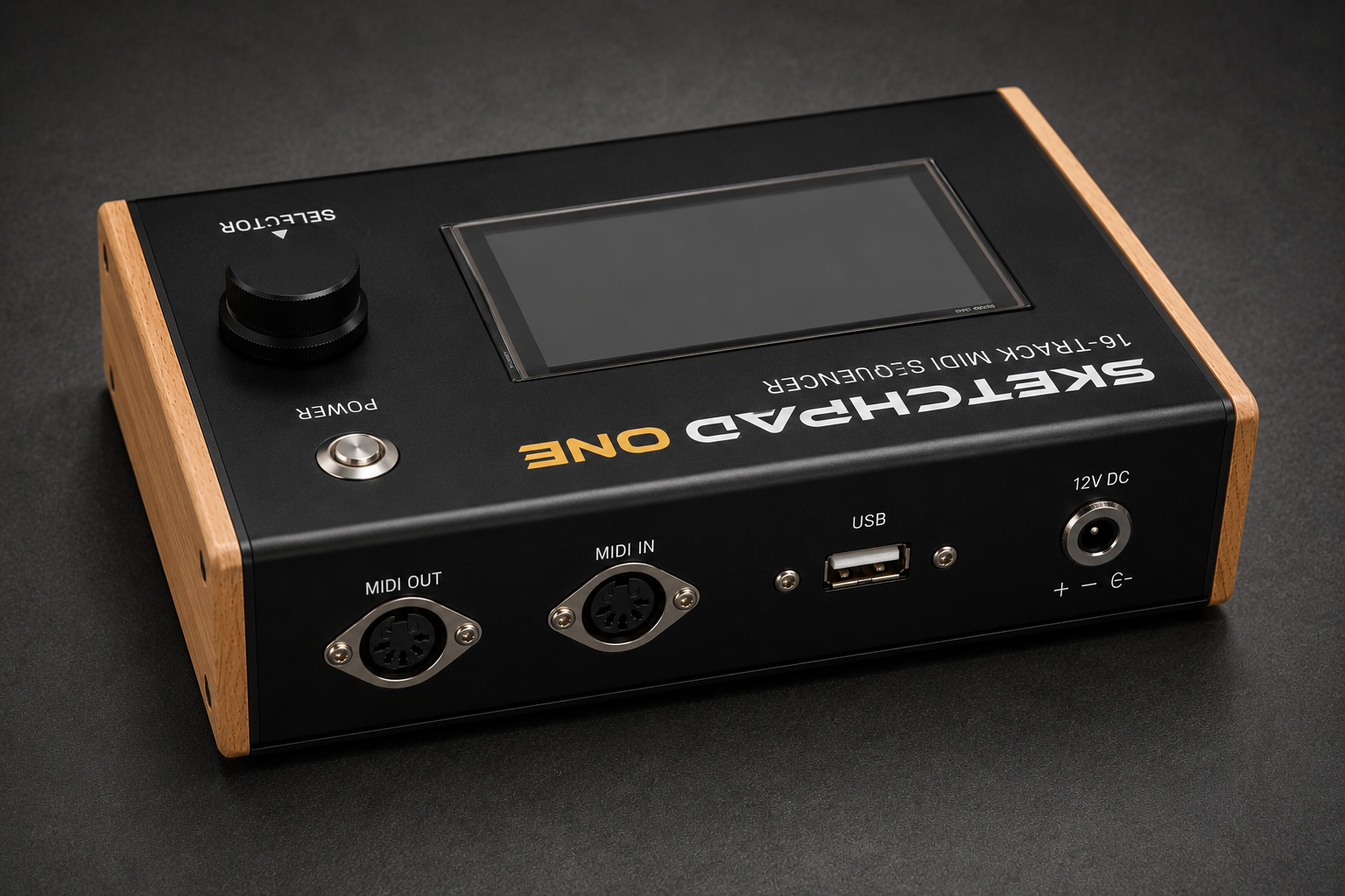 Sketchpad One:  16 Track Midi Sequencer