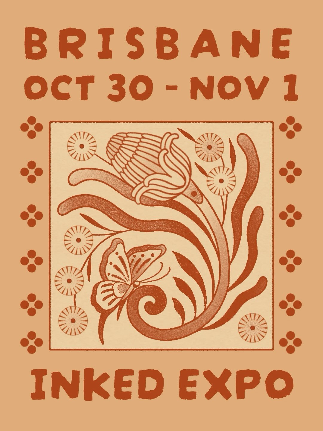 BNE! I&rsquo;m so excited to head up from Newy in Oct, tattooing at @inkedexpo !

Friday 🌼
I&rsquo;m looking to do a substantial ornamental portfolio piece, 2-8pm. If you&rsquo;re interested, let me know the area of the body you&rsquo;d like me to w