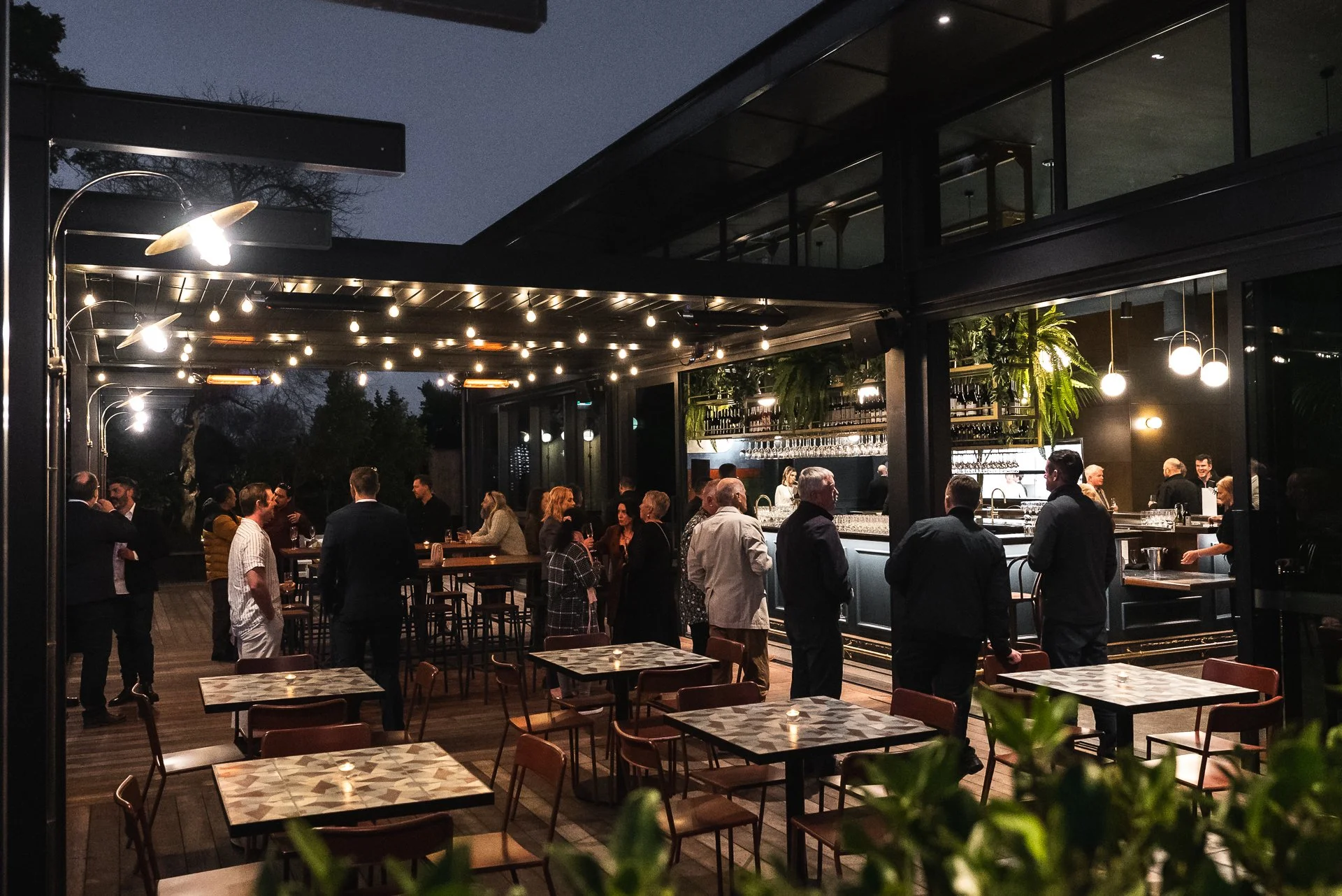 360-degree bar inside Eleven Thirty Three restaurant