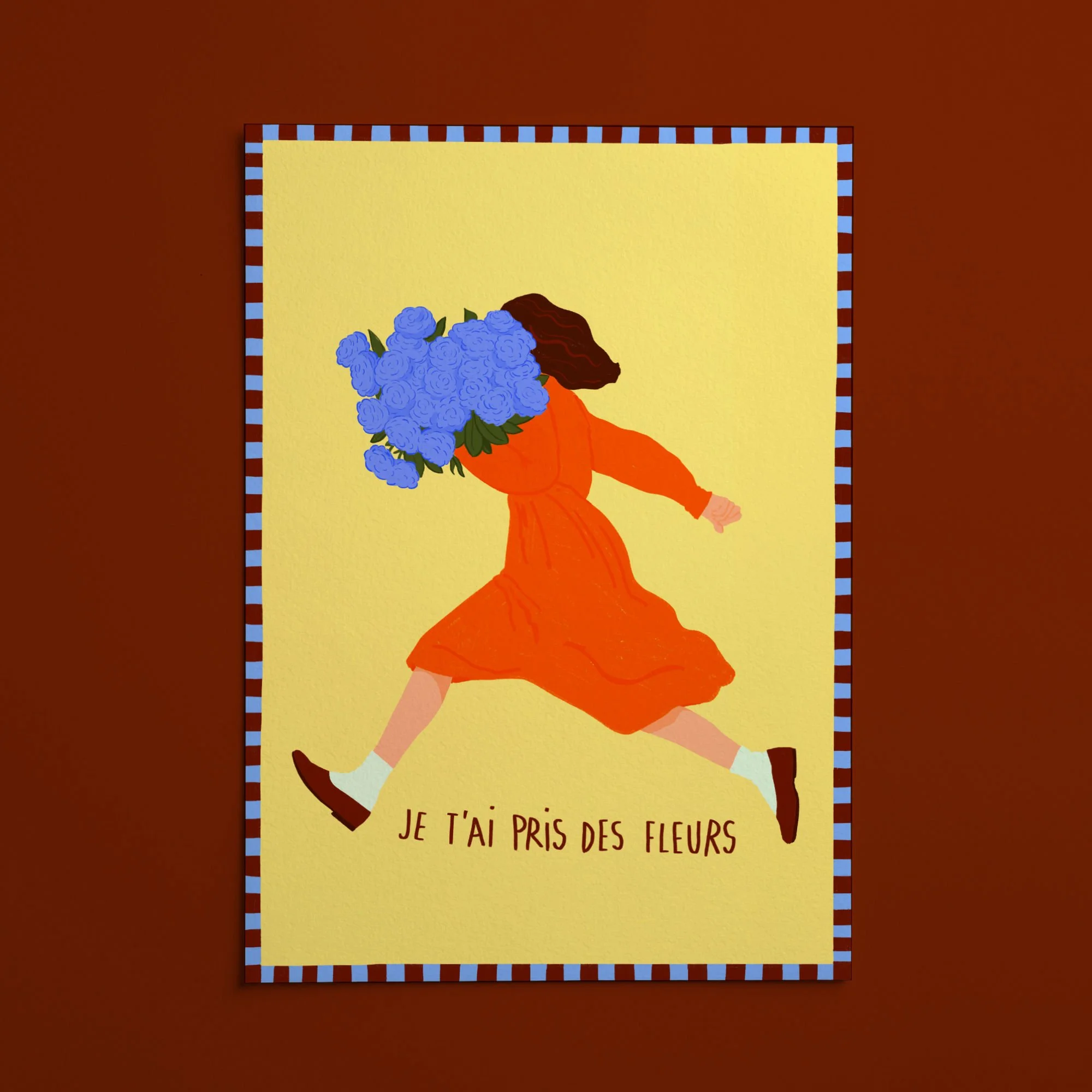 Je t'ai pris des fleurs