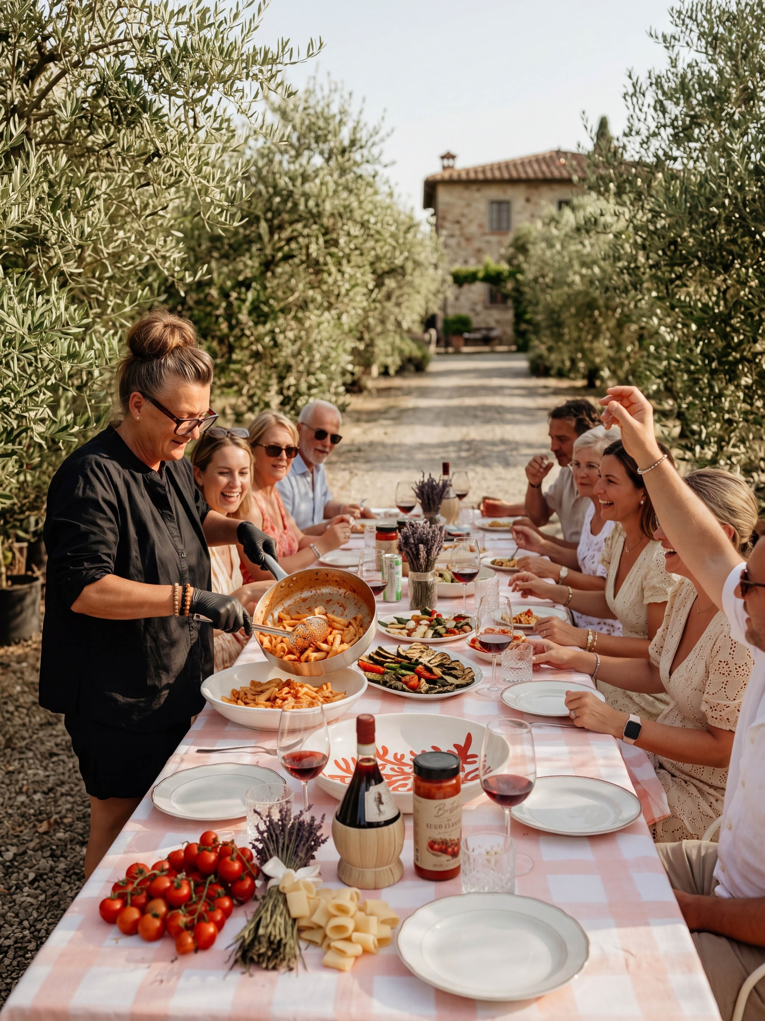 Die Ferien sind bald vorbei. Aber das Gef&uuml;hl von Italien darf bleiben. 🇮🇹

Denn eigentlich braucht es keinen Urlaub, um das Leben zu feiern.
Es braucht einen Tisch. Freunde. Gutes Essen. Ein Glas Wein. Gespr&auml;che, die l&auml;nger dauern al