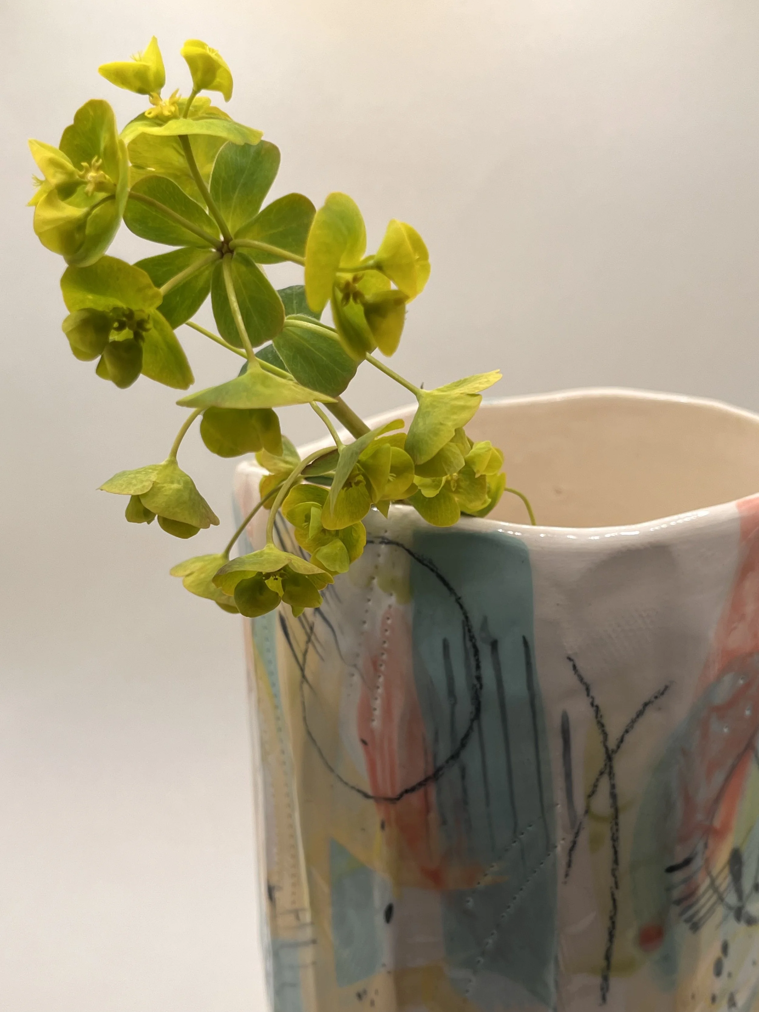 Large Ceramic Vase