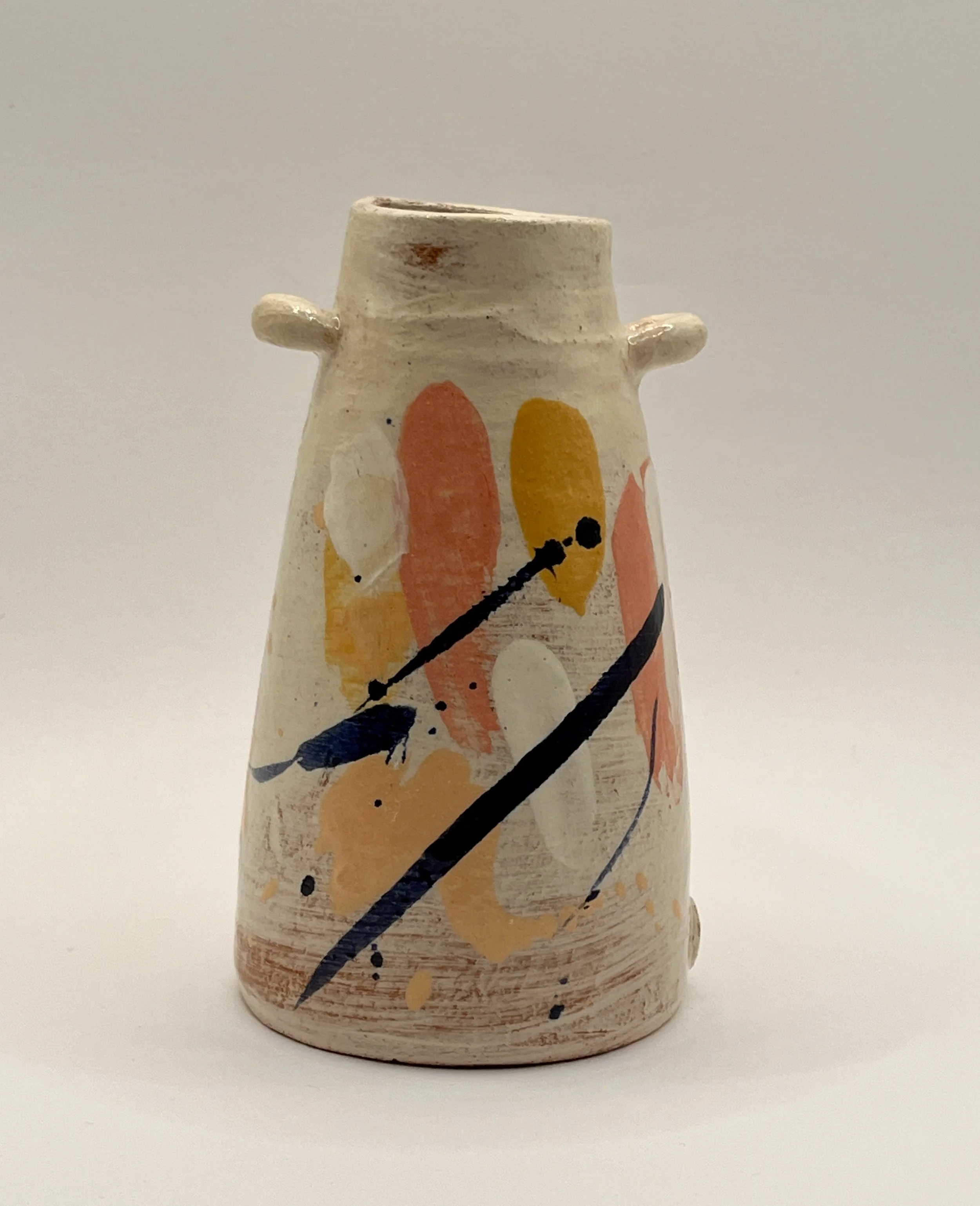 Bottle Vase with lugs