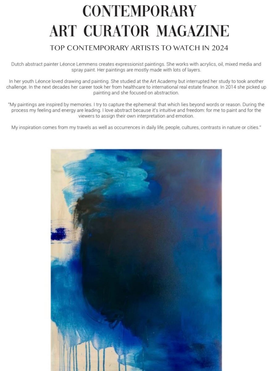 Top Contemporary Artists to Watch in 2024 Léonce Lemmens.png
