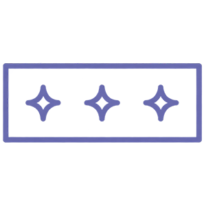 Pictogramme représentant une expérience mémorable dans l’identité visuelle de MAR-KA.