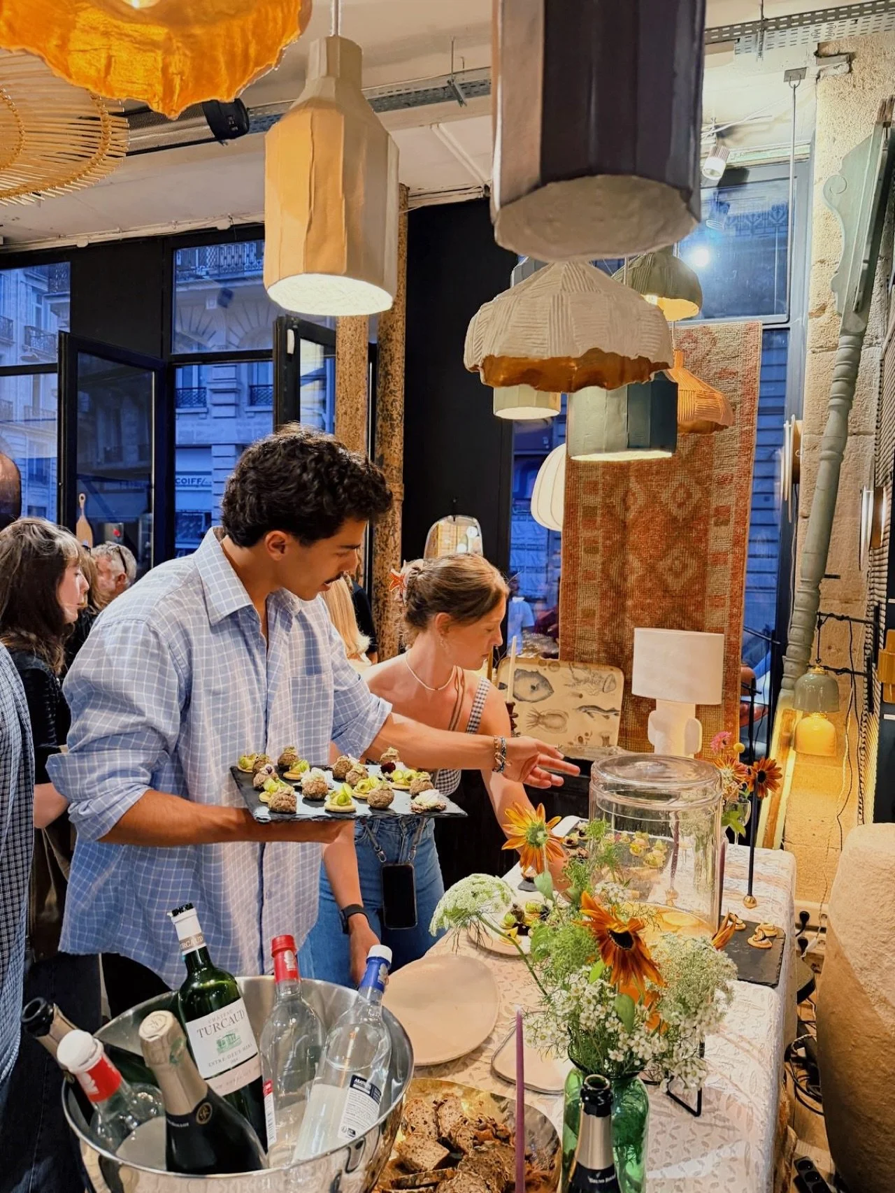 Retour en images sur la prestation de la semaine derni&egrave;re pour f&ecirc;ter les 10 ans de @maisonsersk 

Au menu, nous avions :
- Cracker au zaatar, radis Green Meat, cr&egrave;me de brocolis &amp; zaatar
- Cracker aux graines, beurre pommade &