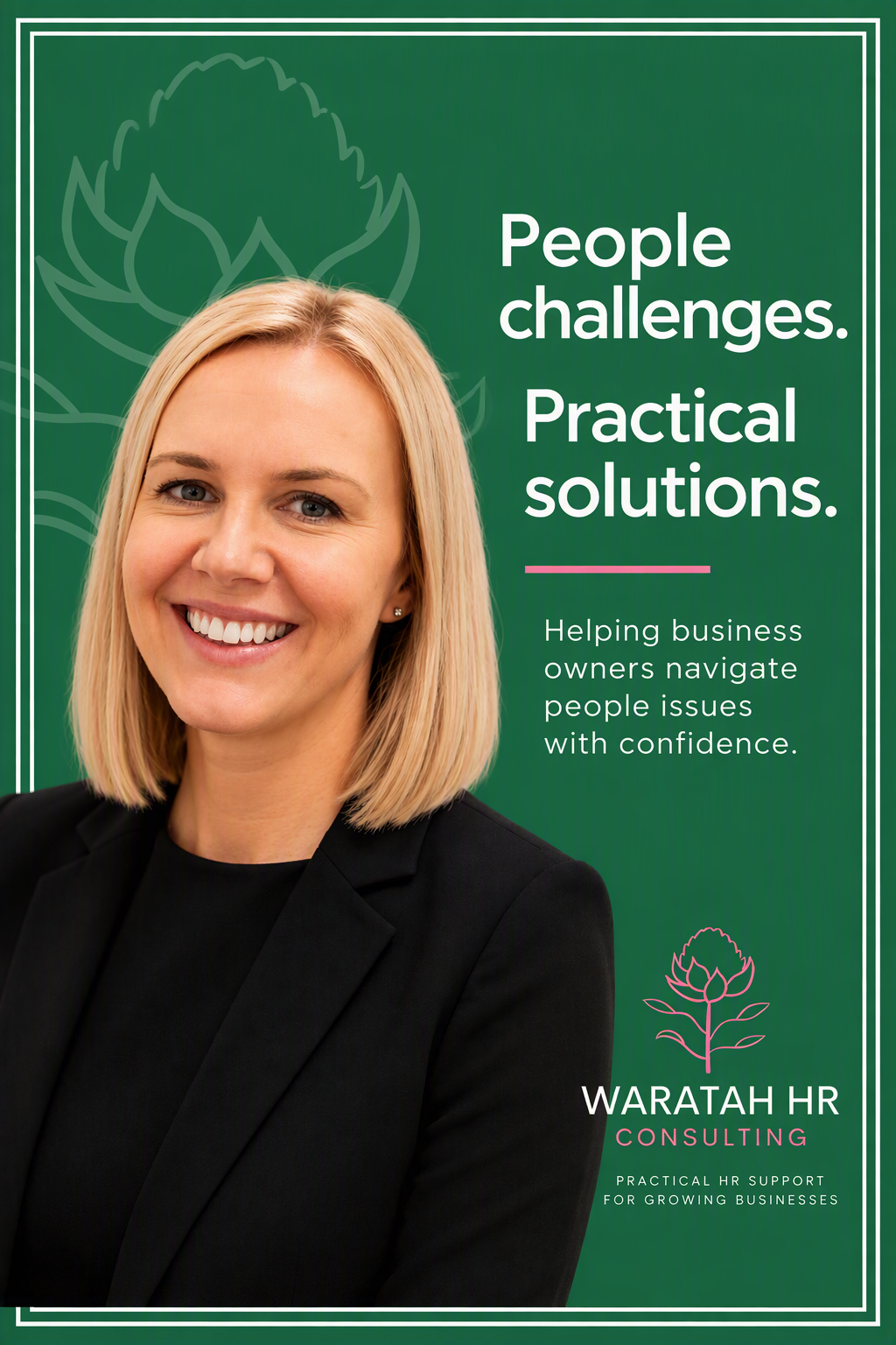 Cheryl-Anne Salton, founder of Waratah HR Consulting