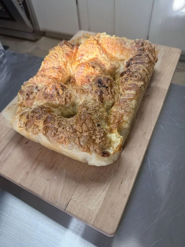 Rotating Focaccia