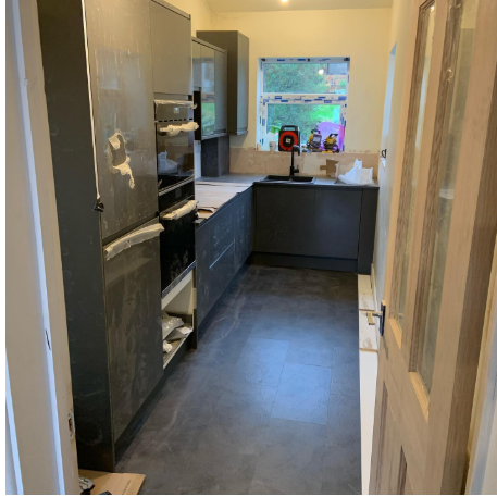 Kitchen renovation in Birmingham, west midlands