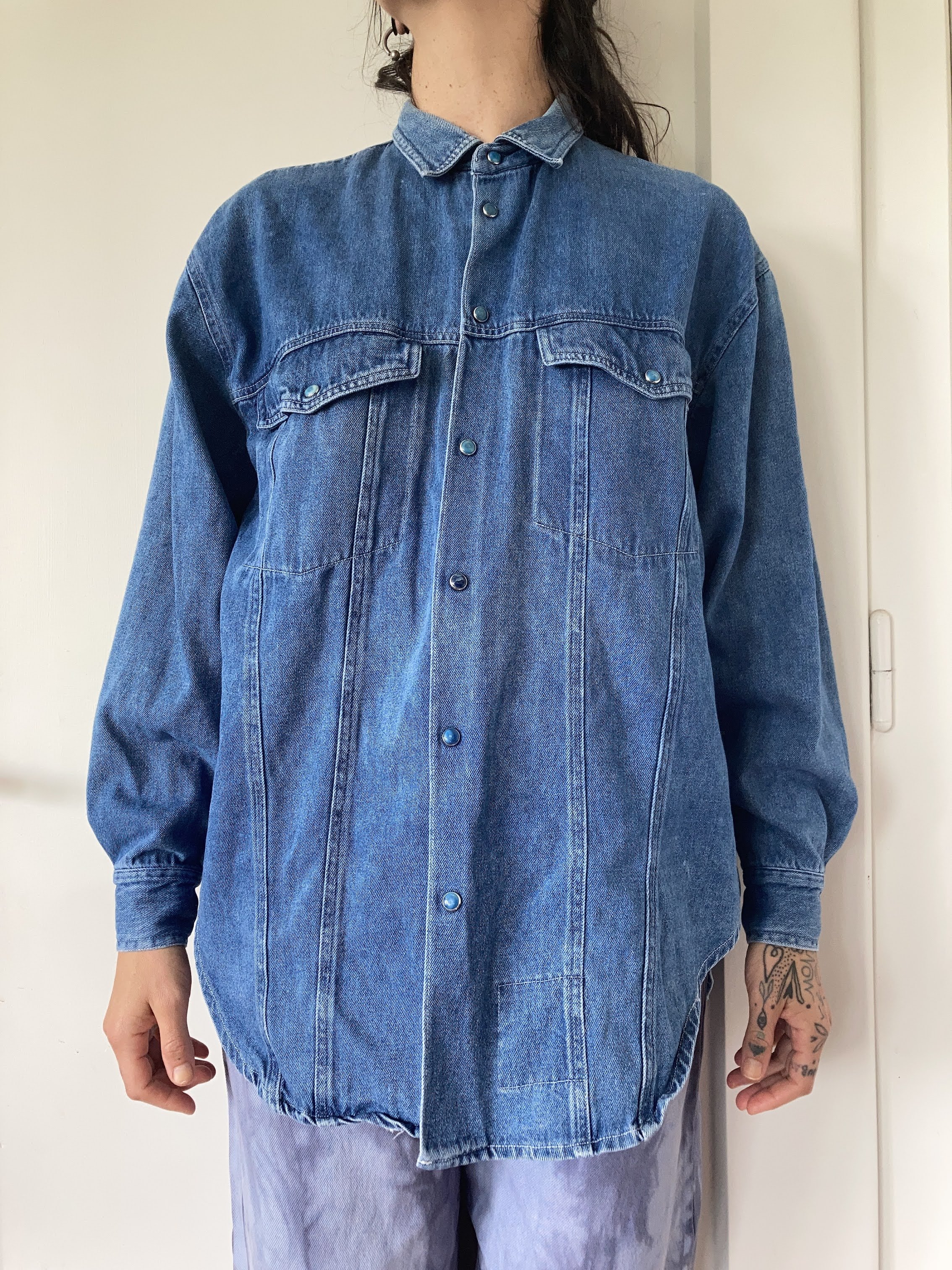 Vintage Jeans Men`s Shirt