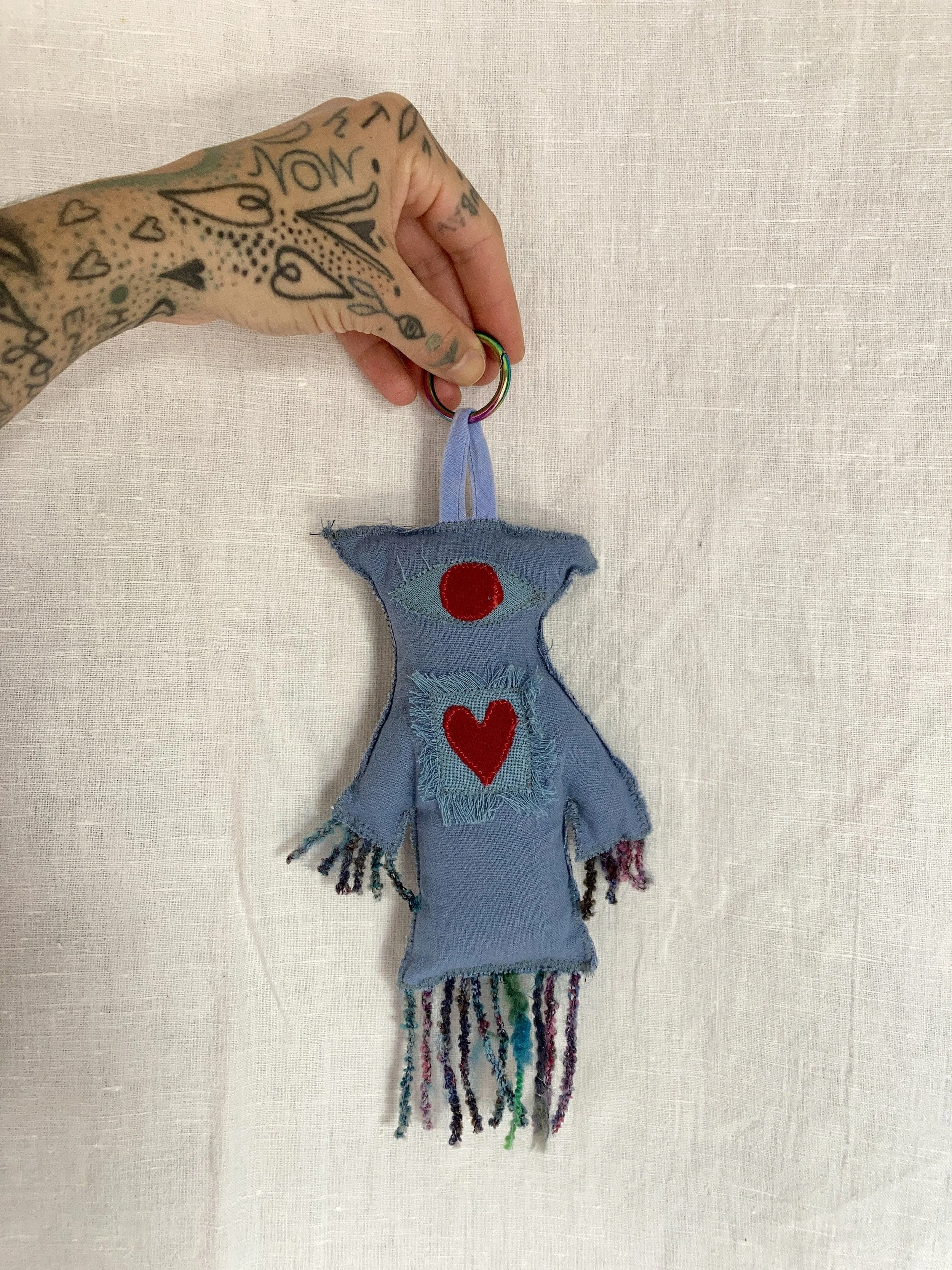 Textile Guardian Charm I