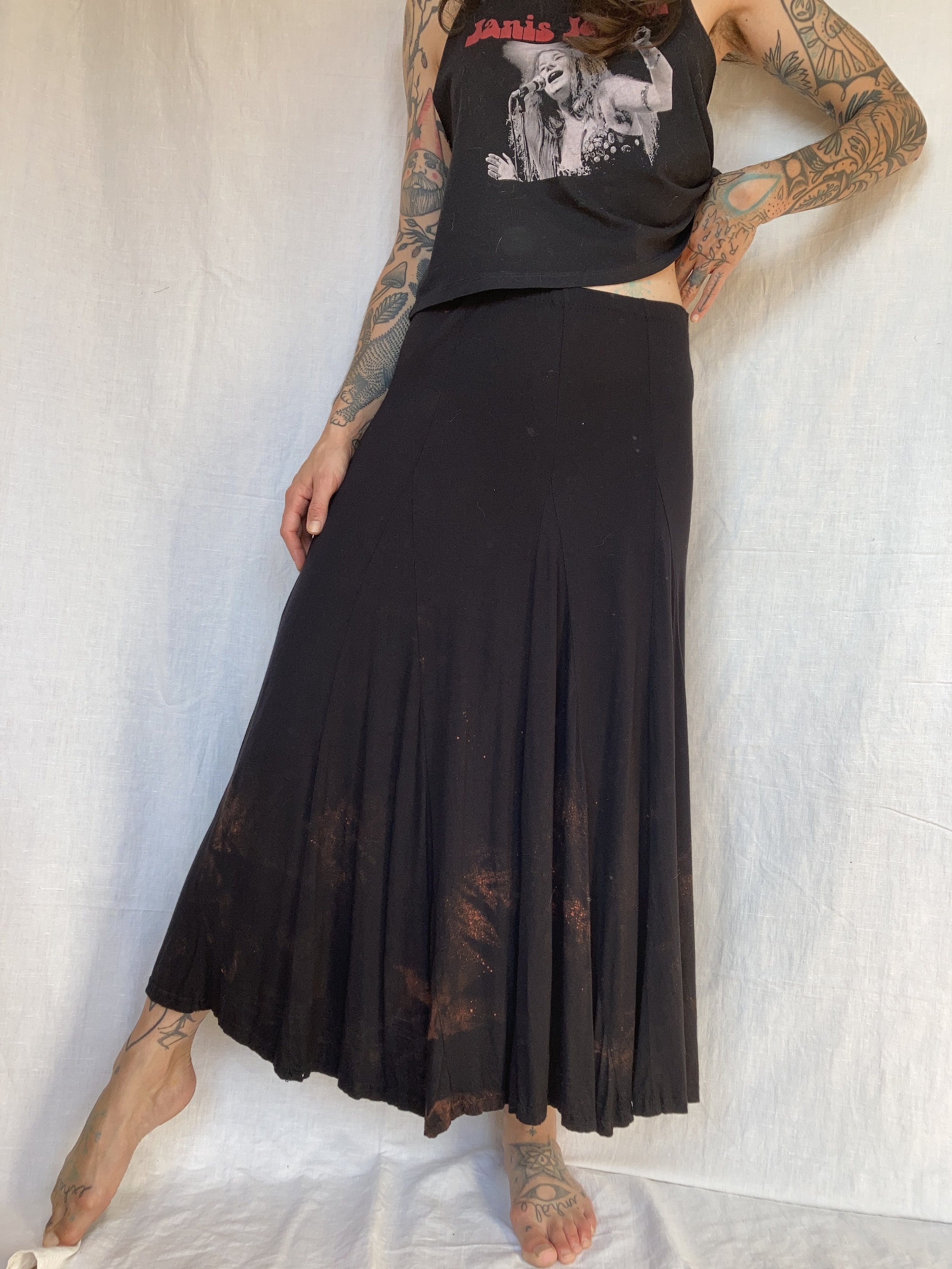 Long Black Skirt