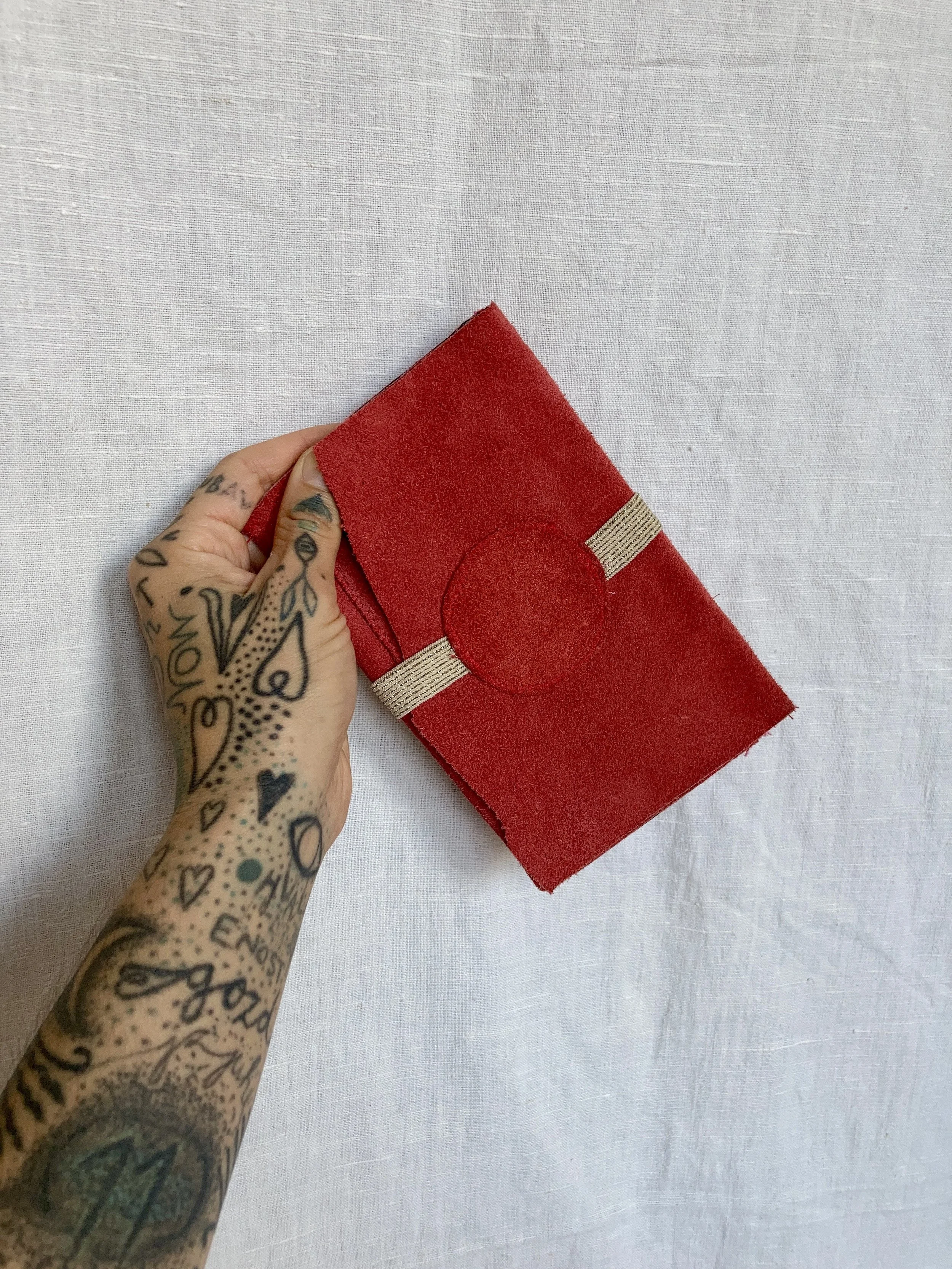 Red Recycled Wallet