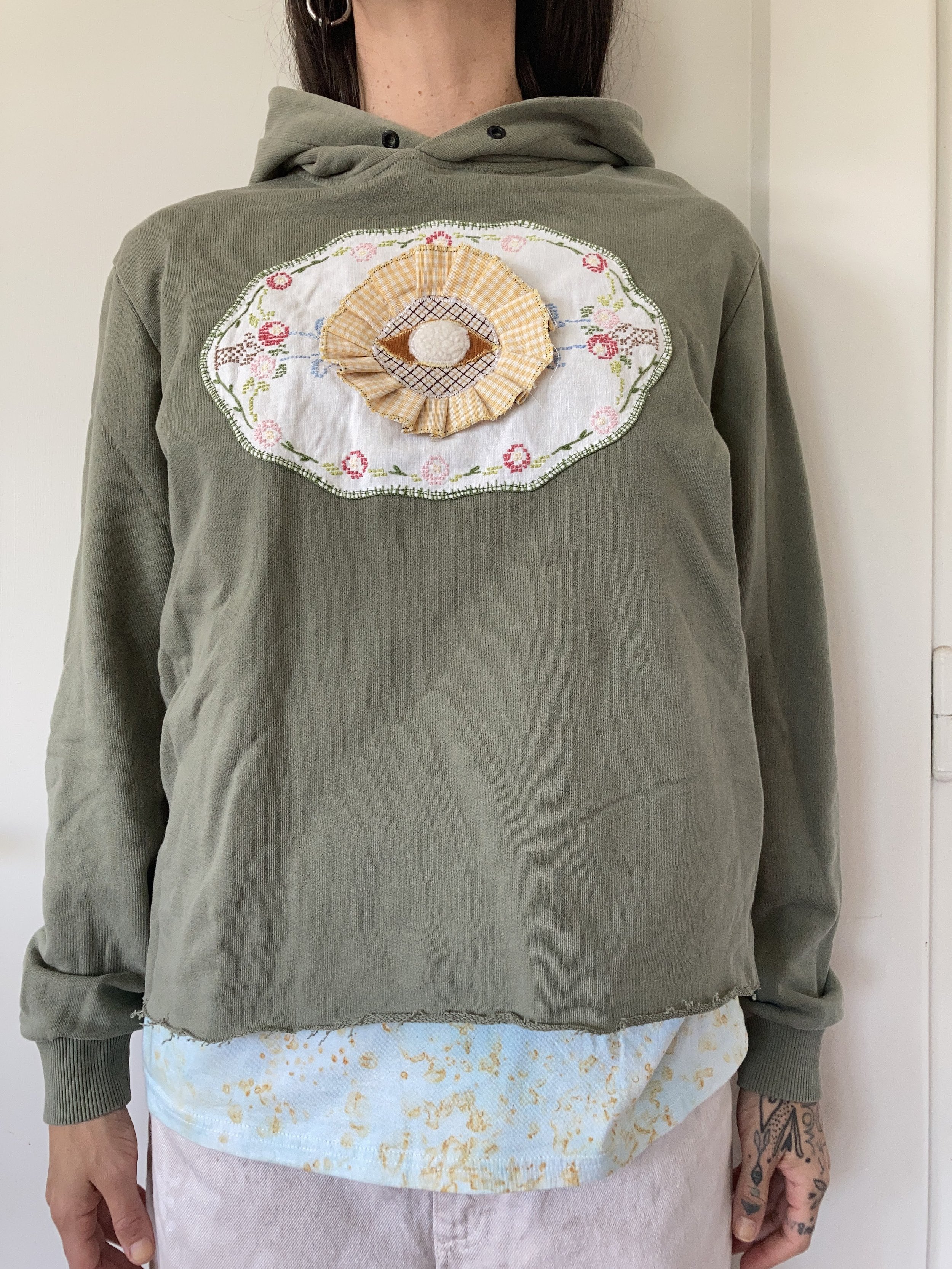 Olive Eye Napkin Hoodie