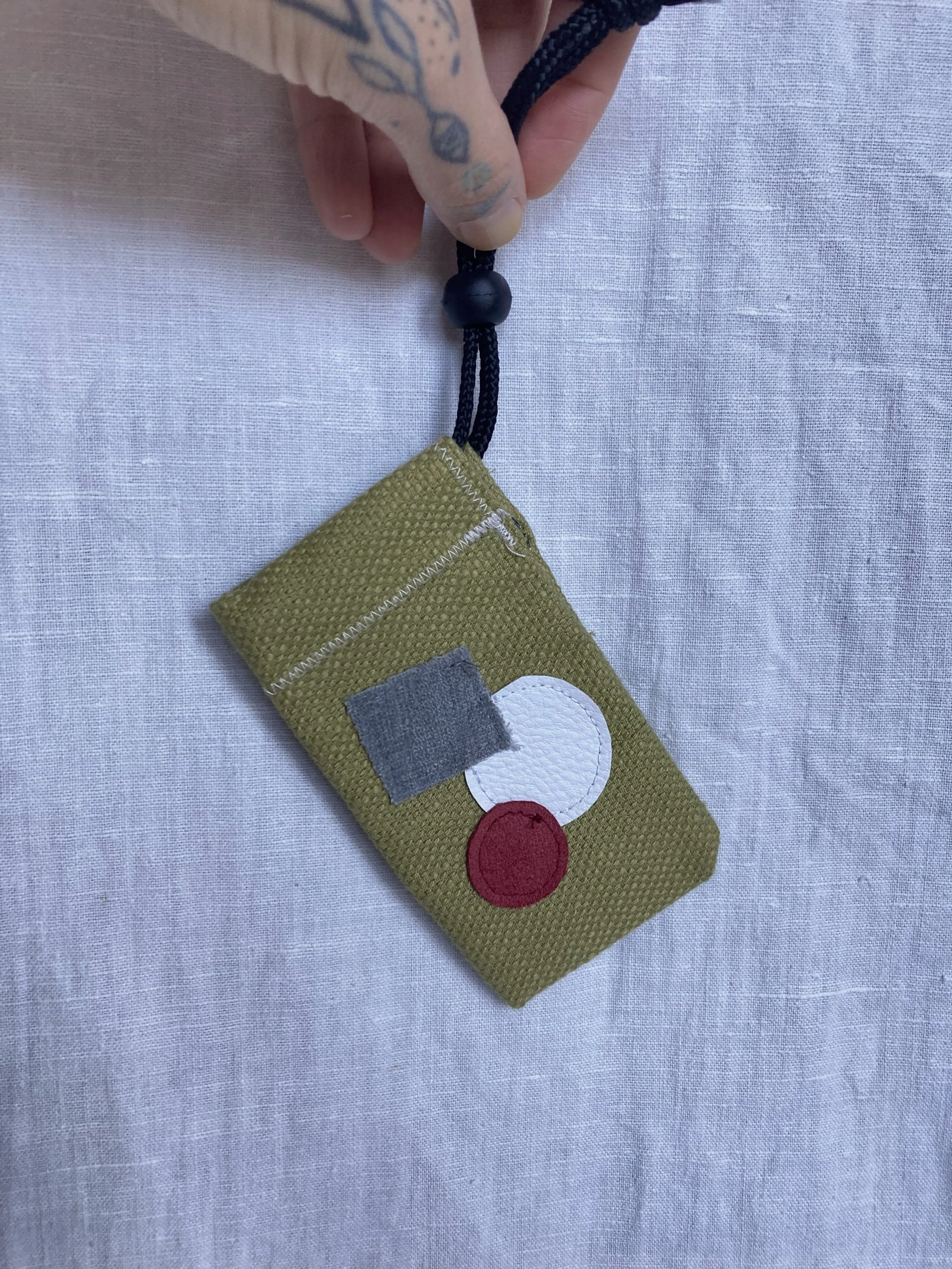 Square Circle Pouch