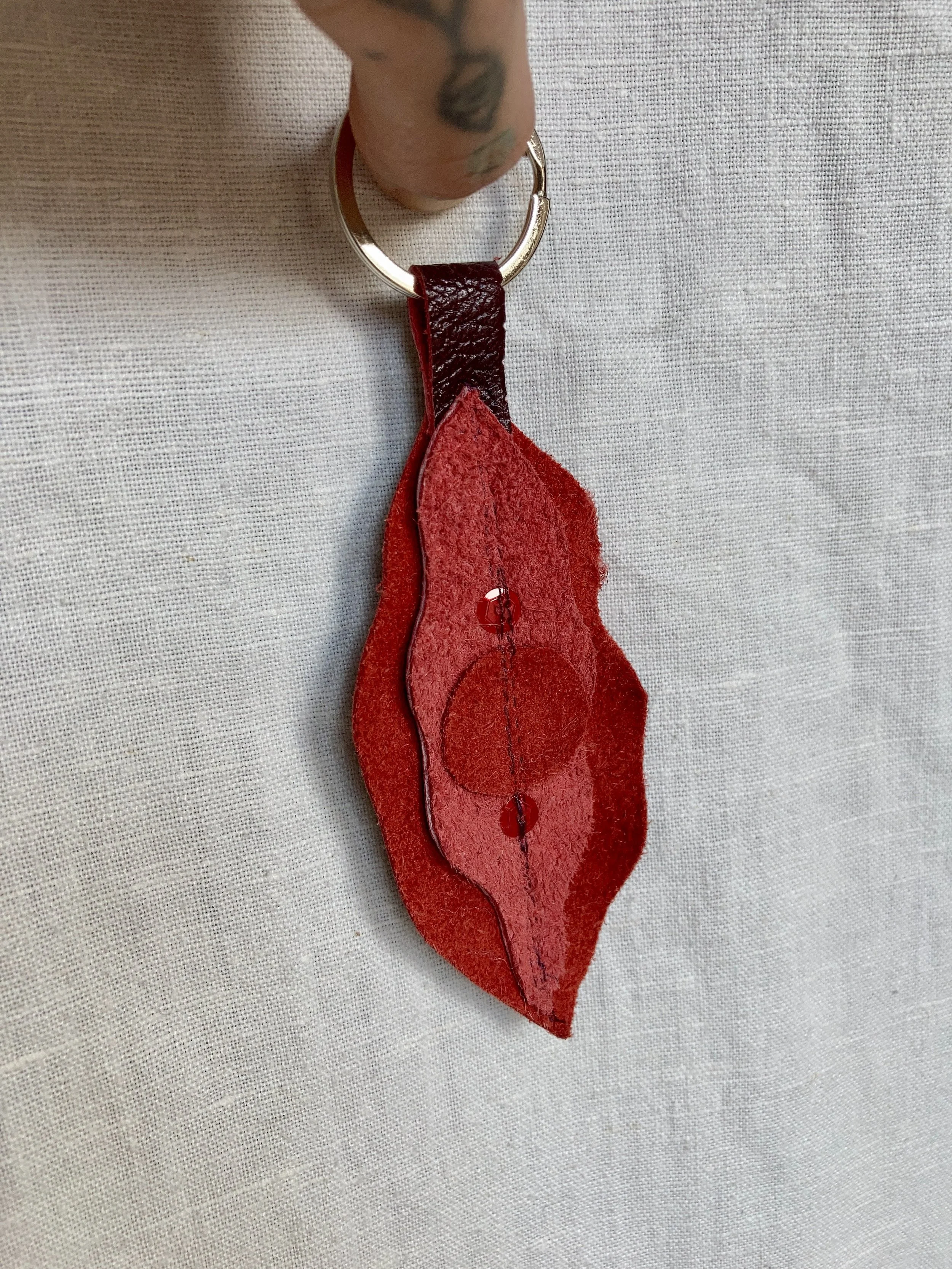 Red Yoni Keychain/Charm