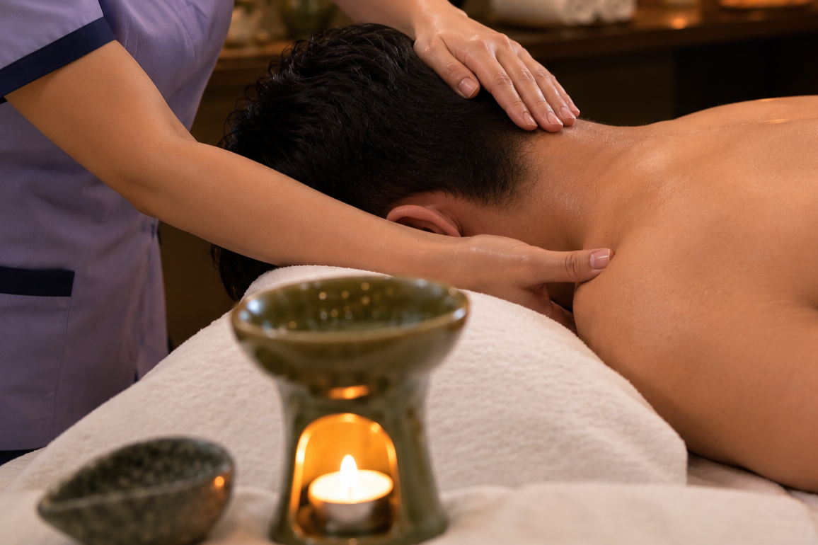 HOT OIL MASSAGE