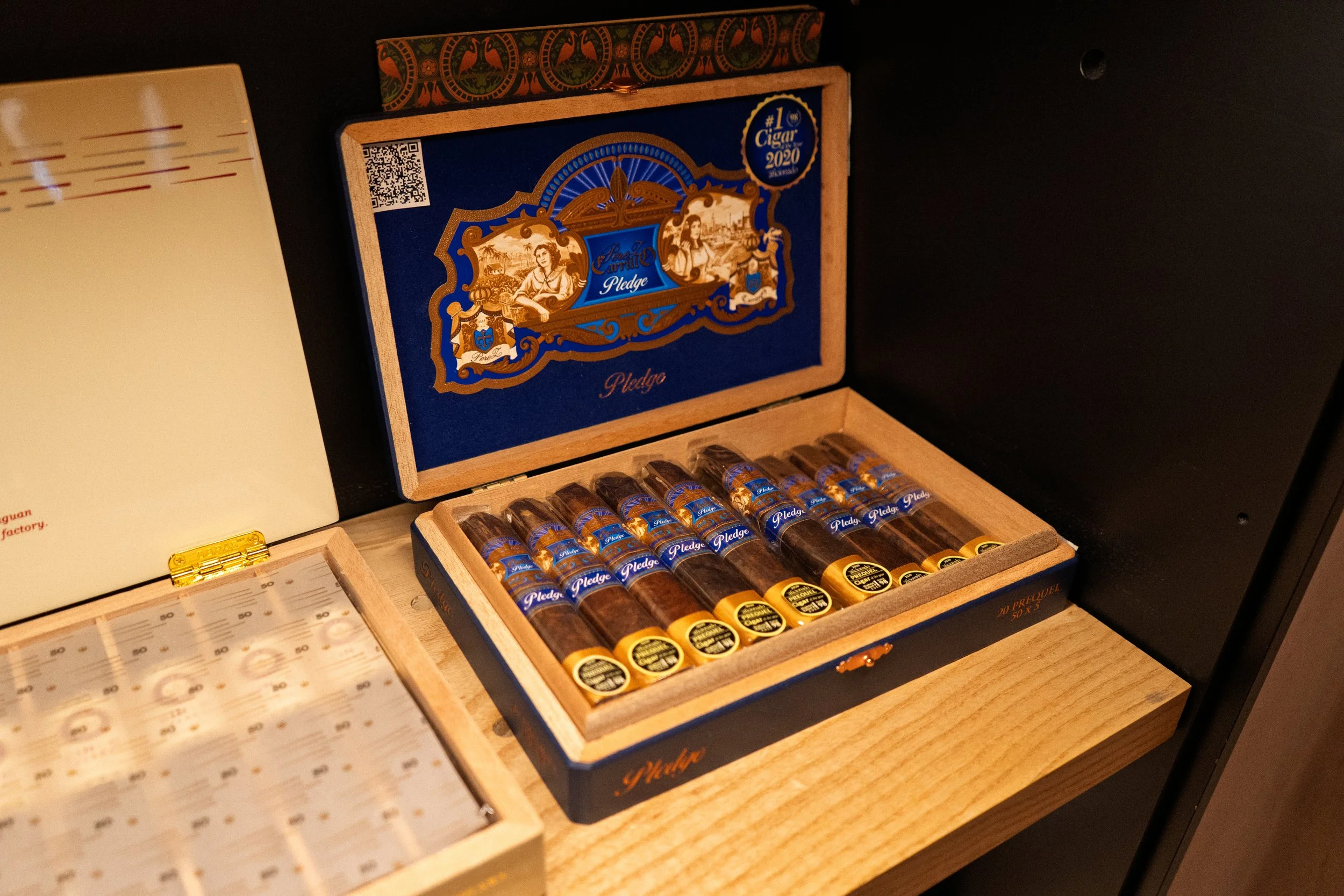   The most expensive cigar brand at the Fyxx showroom.   31 August 2026 © Photo by Yasr Abdalla  