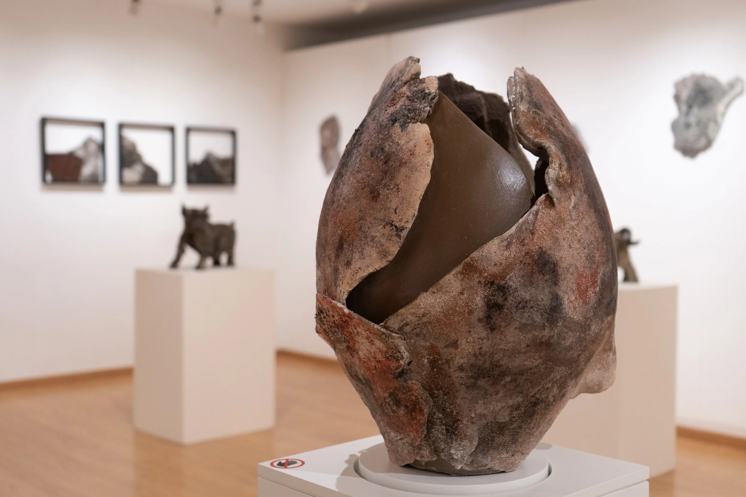 When Clay Becomes Figures - Exhibition by Khuzama AbuJoudeh
