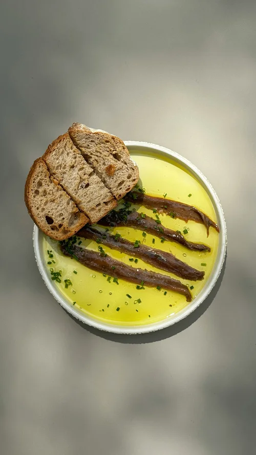 Spaanse tapas gerecht uit de menurotatie