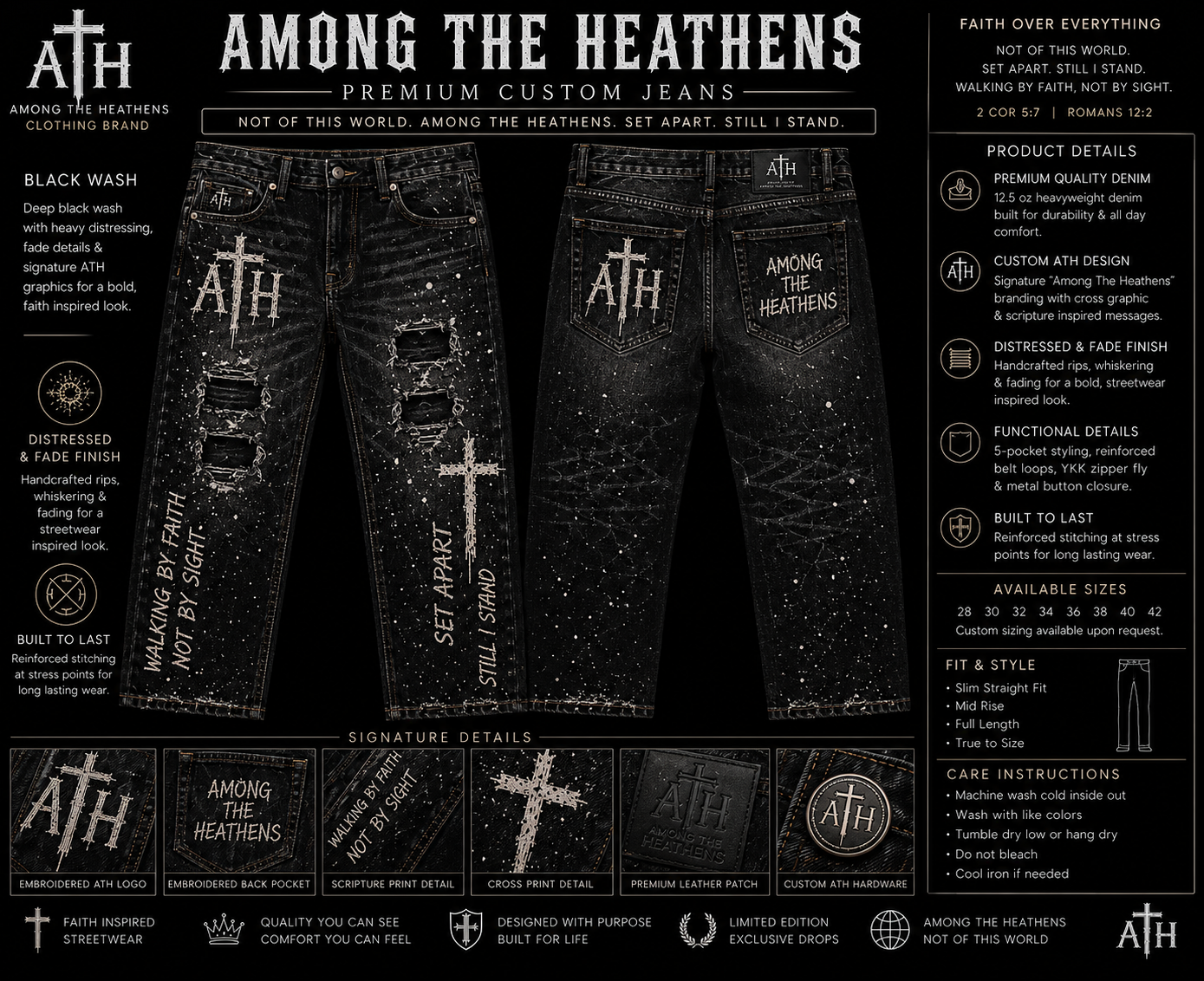 ATH Mens Jeans