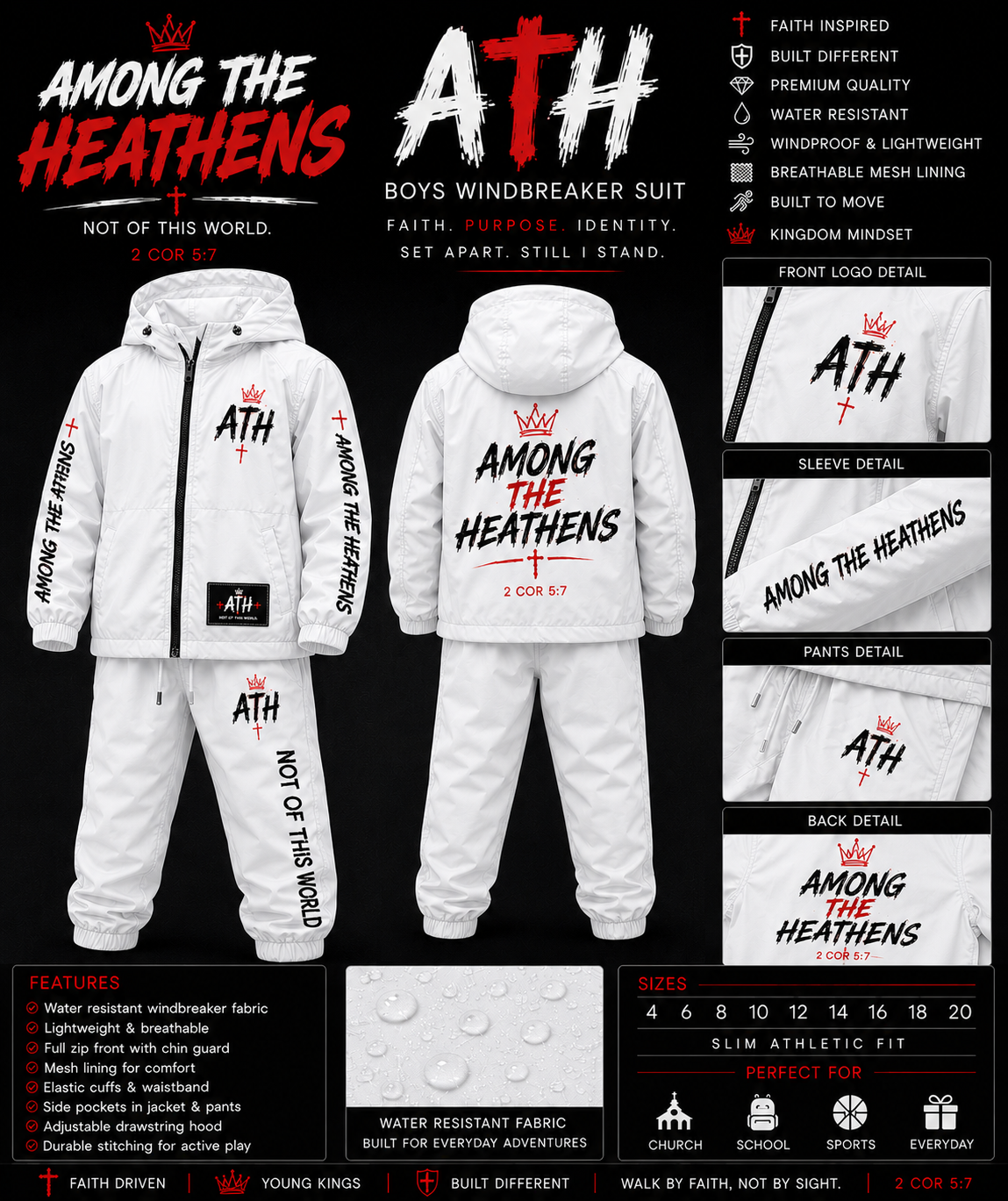 ATH Boys White Windbreaker.png