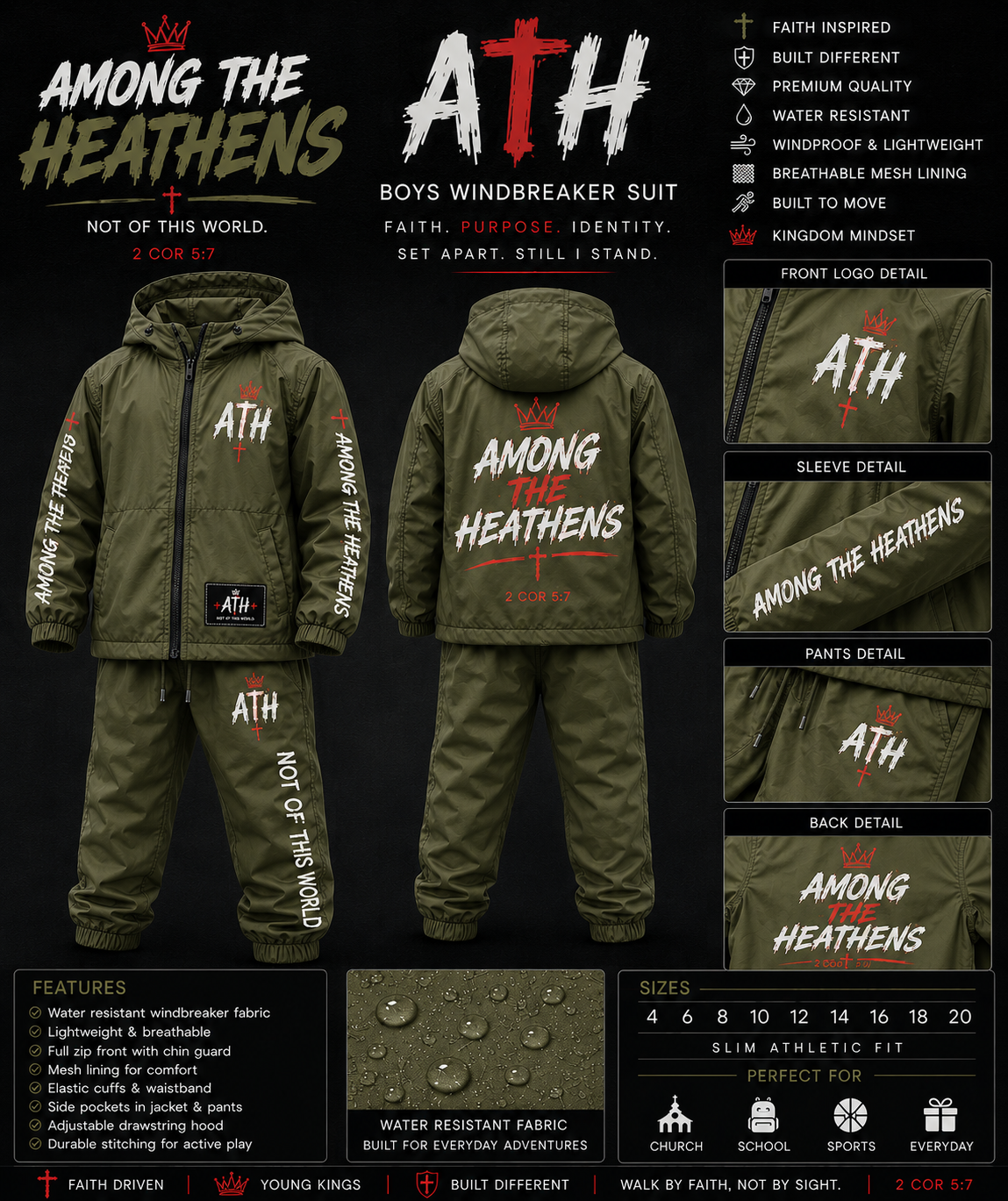 ATH Boys Olive Windbreaker.png