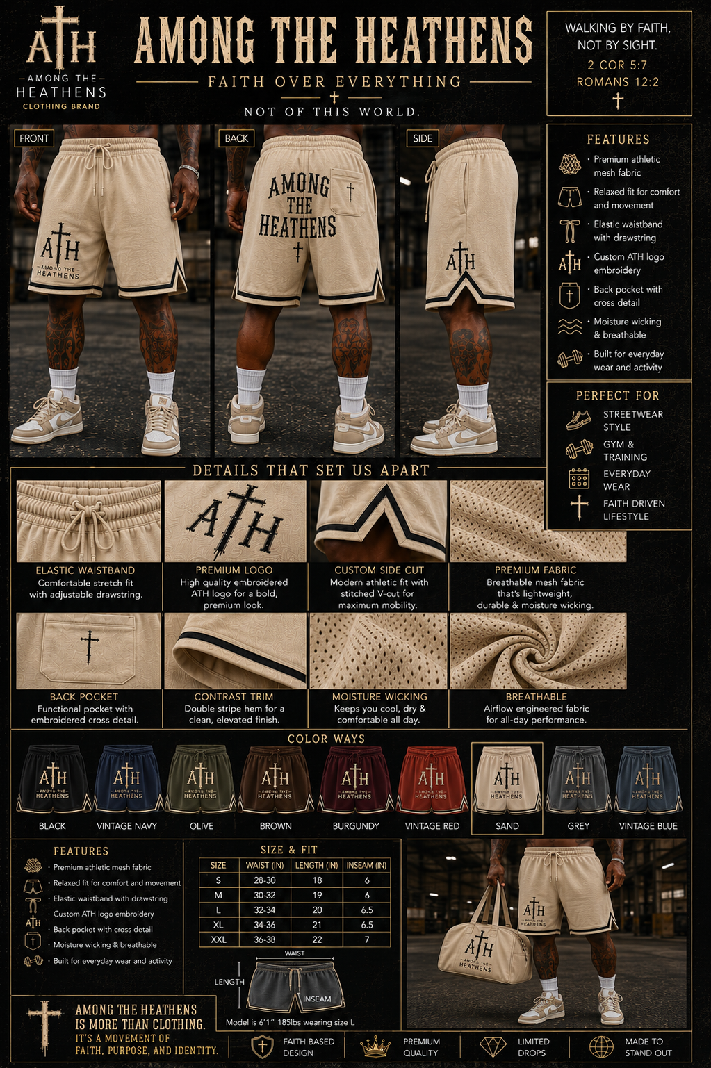 ATH Athletic Shorts
