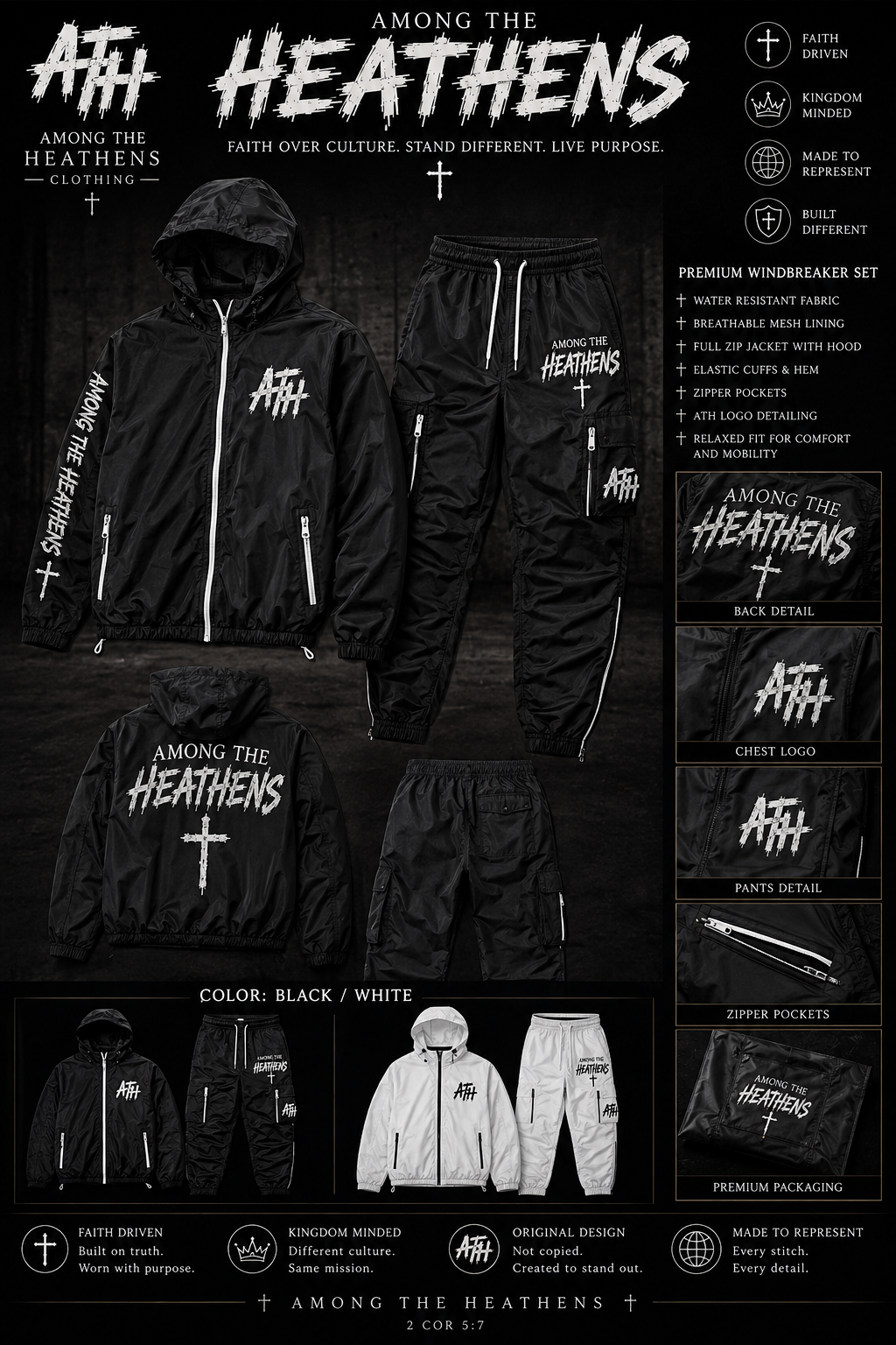 ATH Mens Wind Breaker