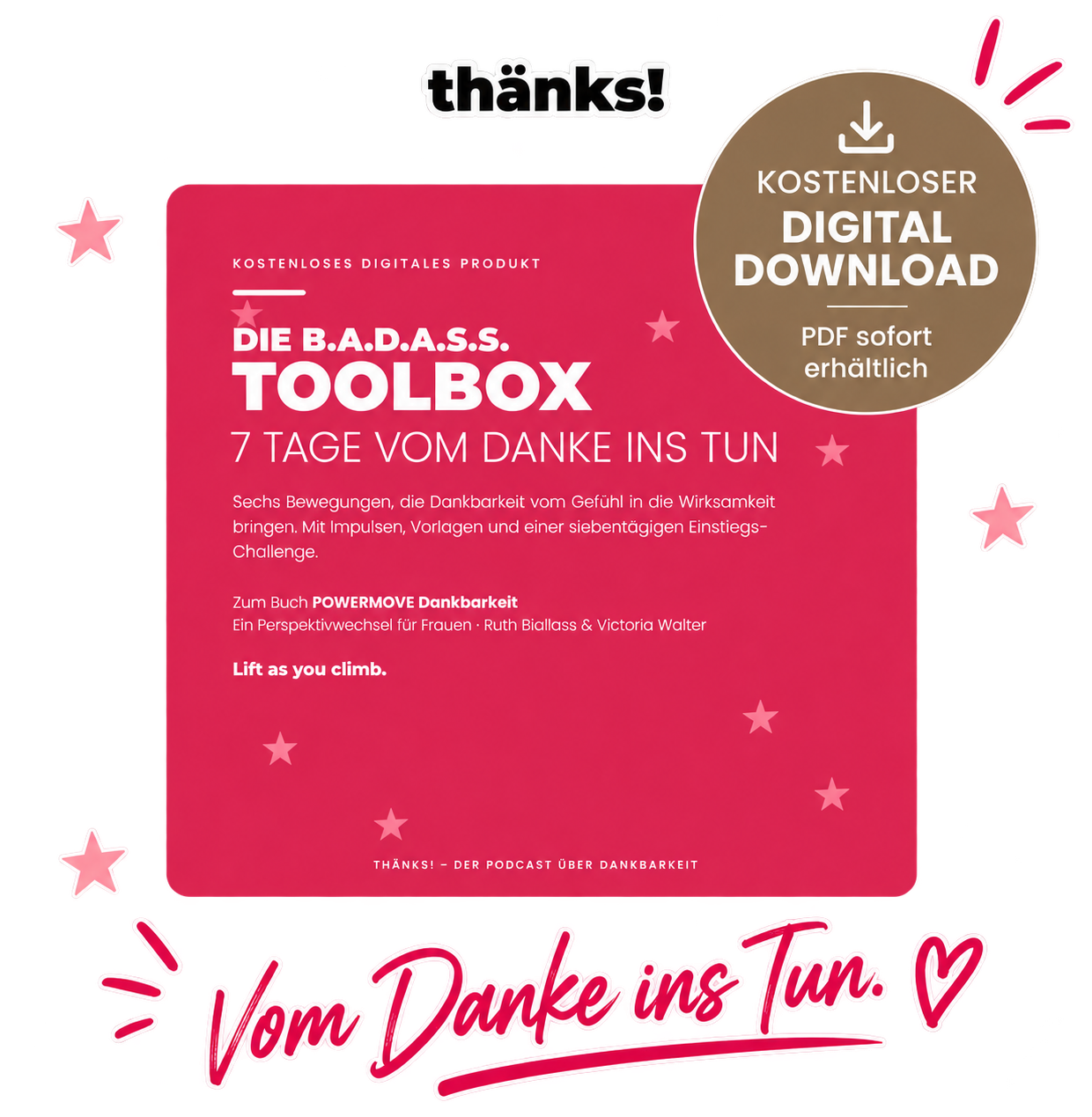 B.A.D.A.S.S.-Toolbox – 7 Tage vom Danke ins Tun