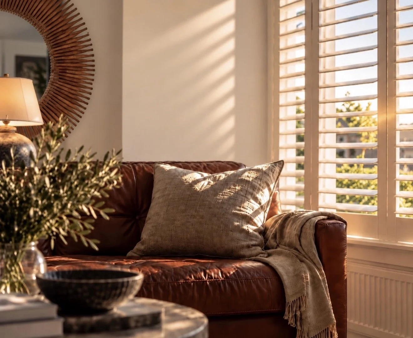 Living room at The House – Bushmills, a self-catering stay on Northern Ireland's Causeway Coast.