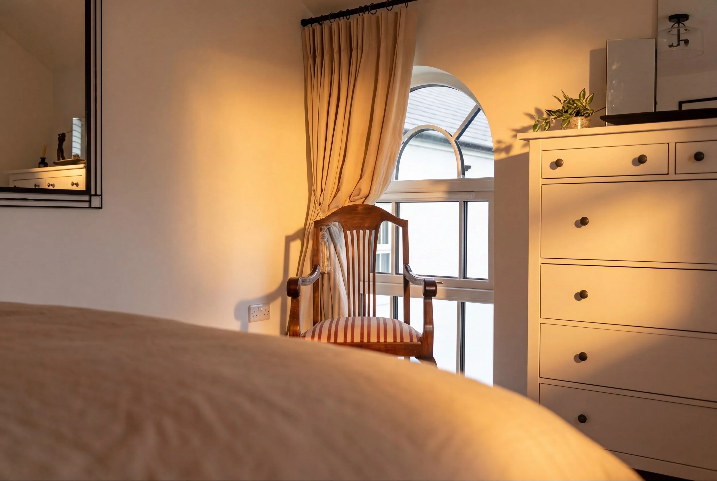 King bedroom at The House – Bushmills on Northern Ireland's Causeways Coast