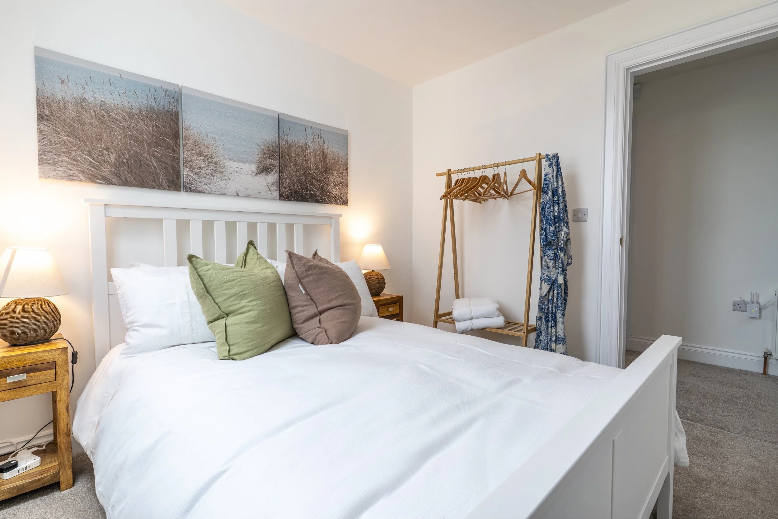 Double bedroom at The House – Bushmills on Northern Ireland's Causeways Coast.