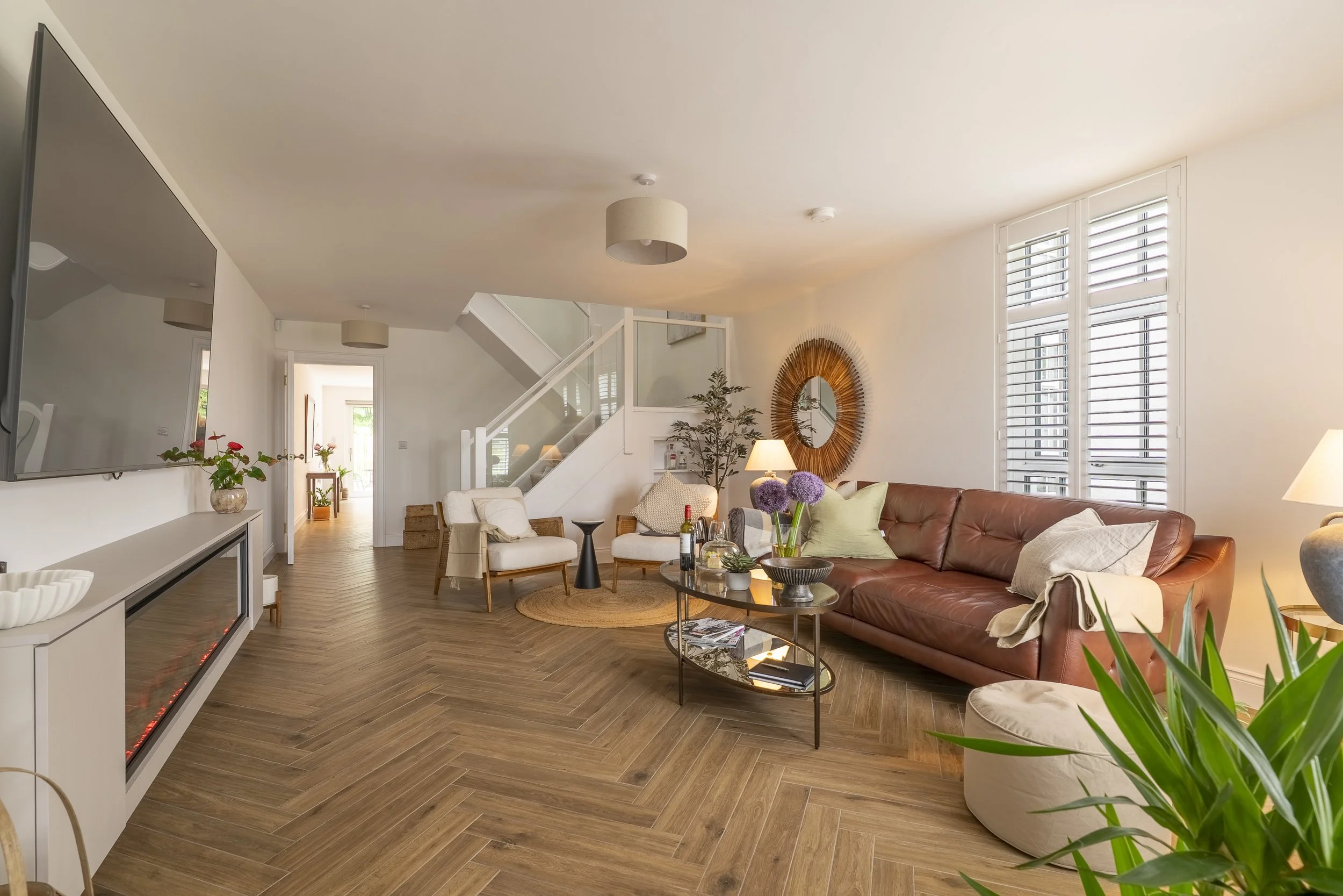 Living room at The House – Bushmills on Northern Ireland's Causeway Coast