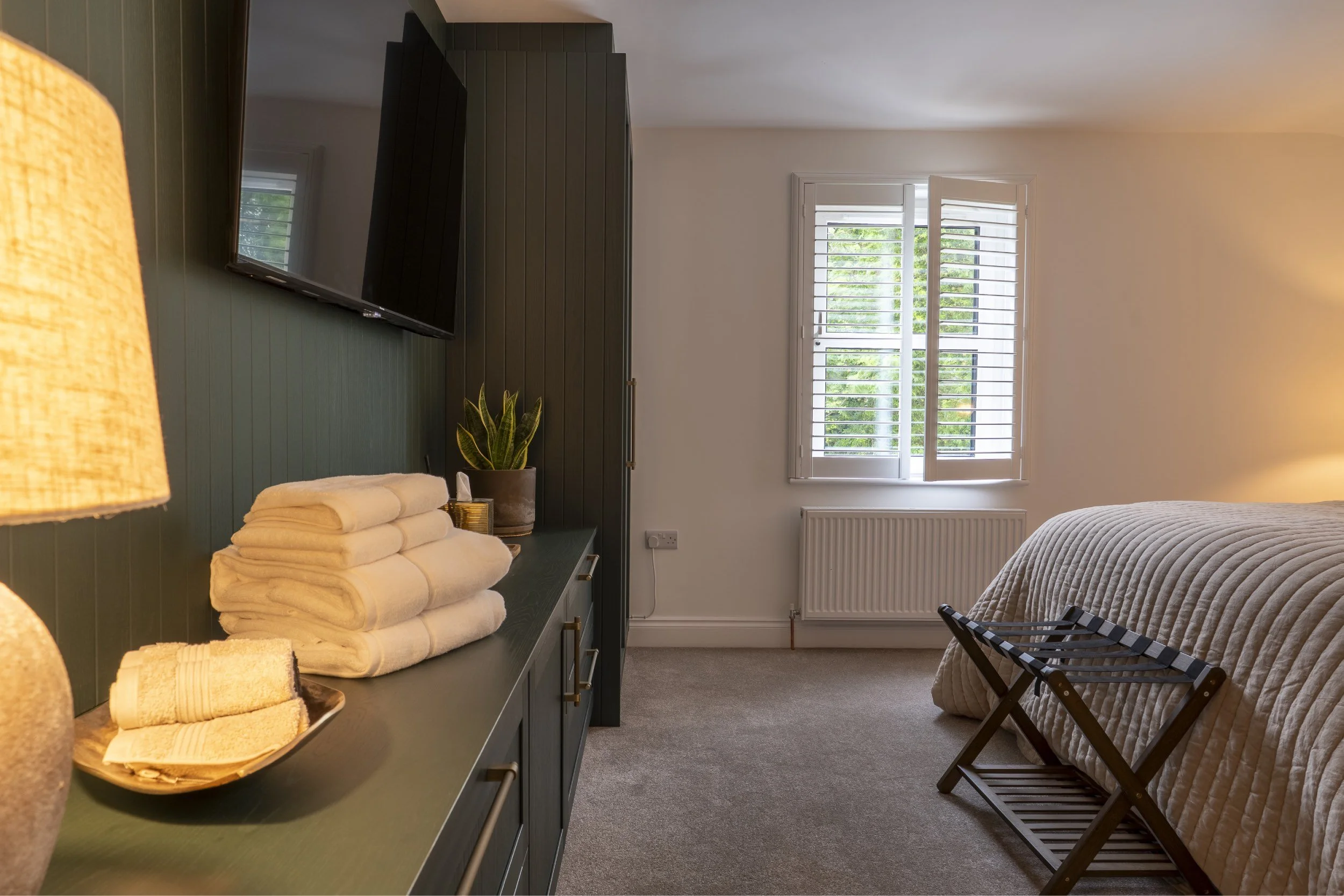 King bedroom at The House – Bushmills on Northern Ireland's Causeways Coast