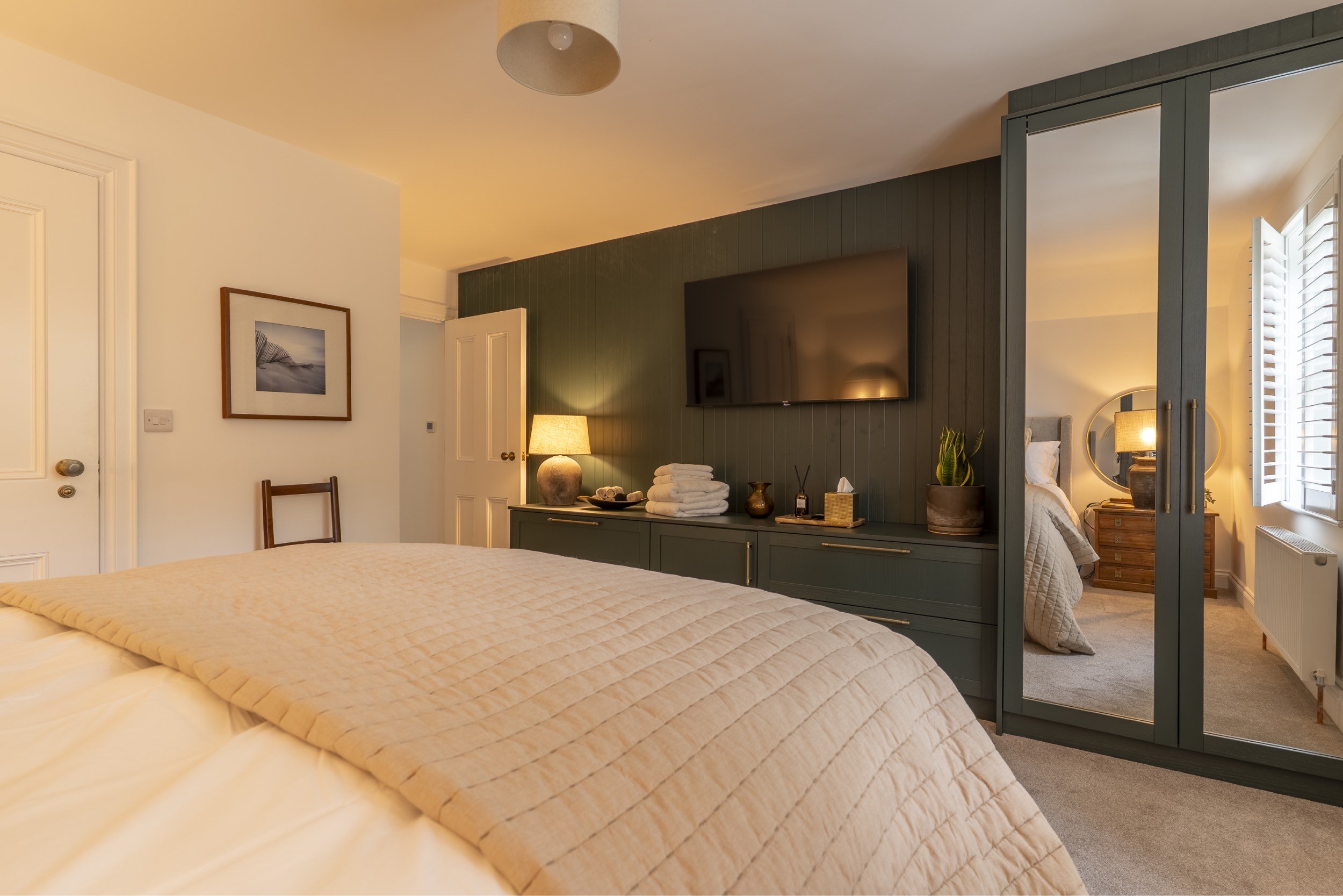 King bedroom at The House – Bushmills on Northern Ireland's Causeways Coast
