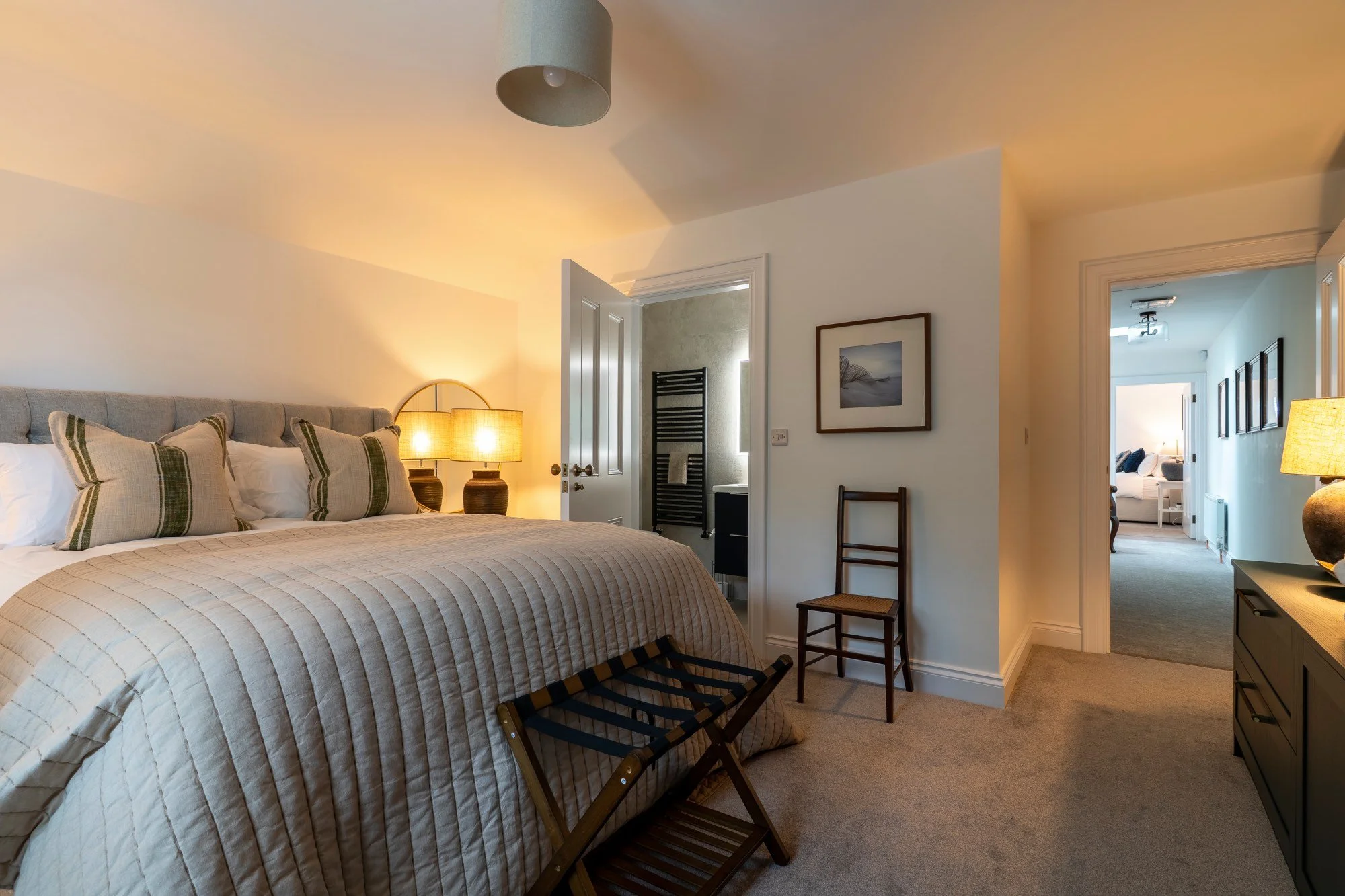King bedroom at The House – Bushmills on Northern Ireland's Causeways Coast