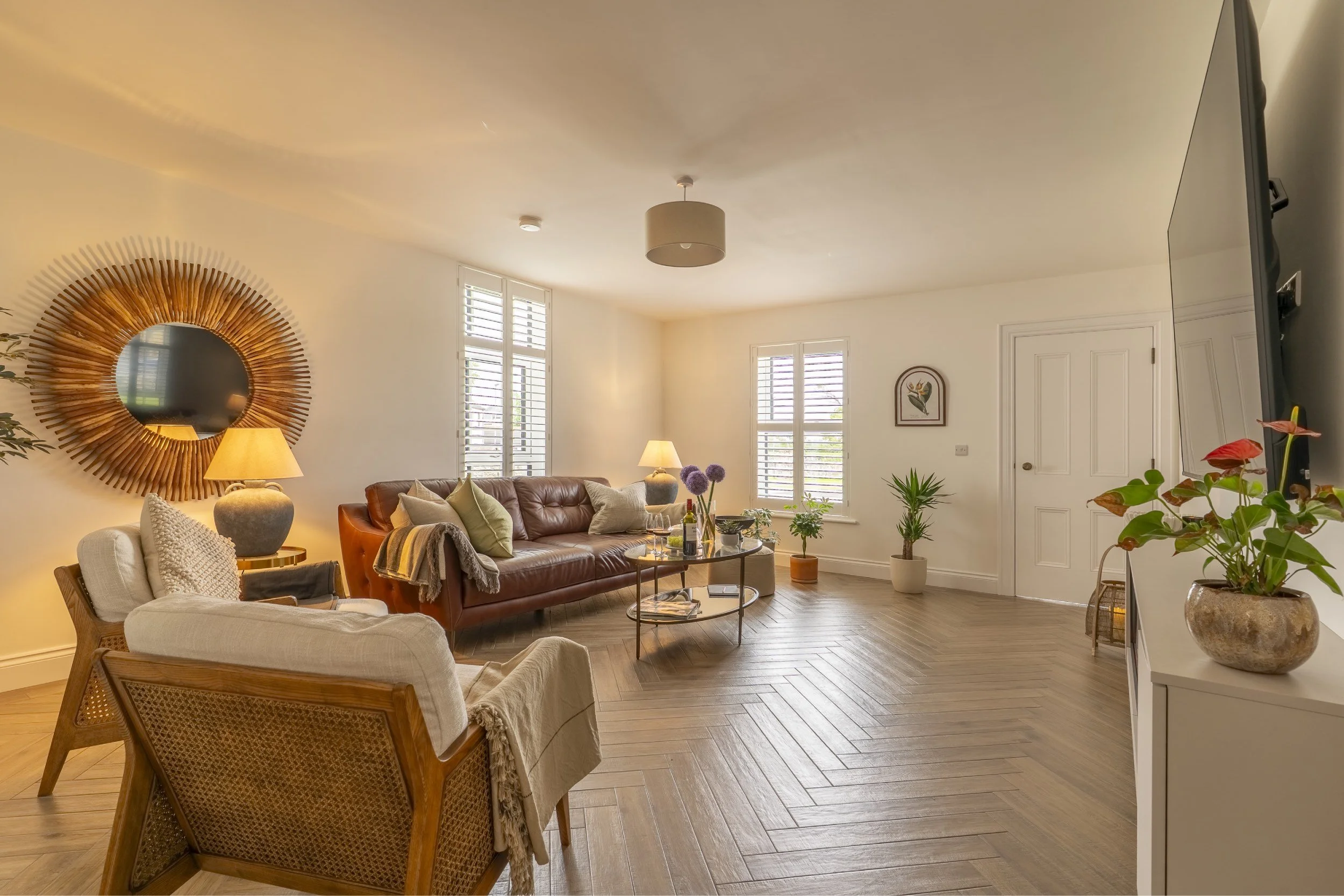 Living room at The House – Bushmills on Northern Ireland's Causeway Coast