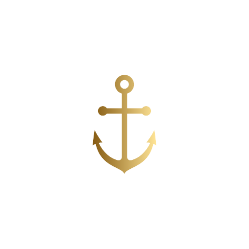 A gold-colored medal with a red, black, and gold ribbon, featuring a stylized sword shape.