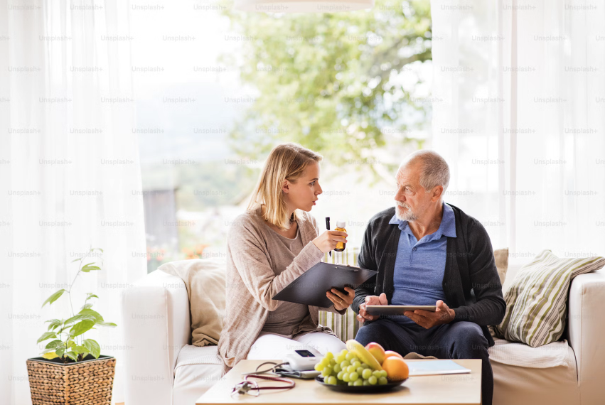 Senior + Caregiver health alert system