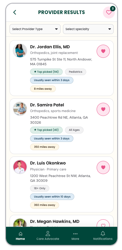 Provider Profile Enhancement