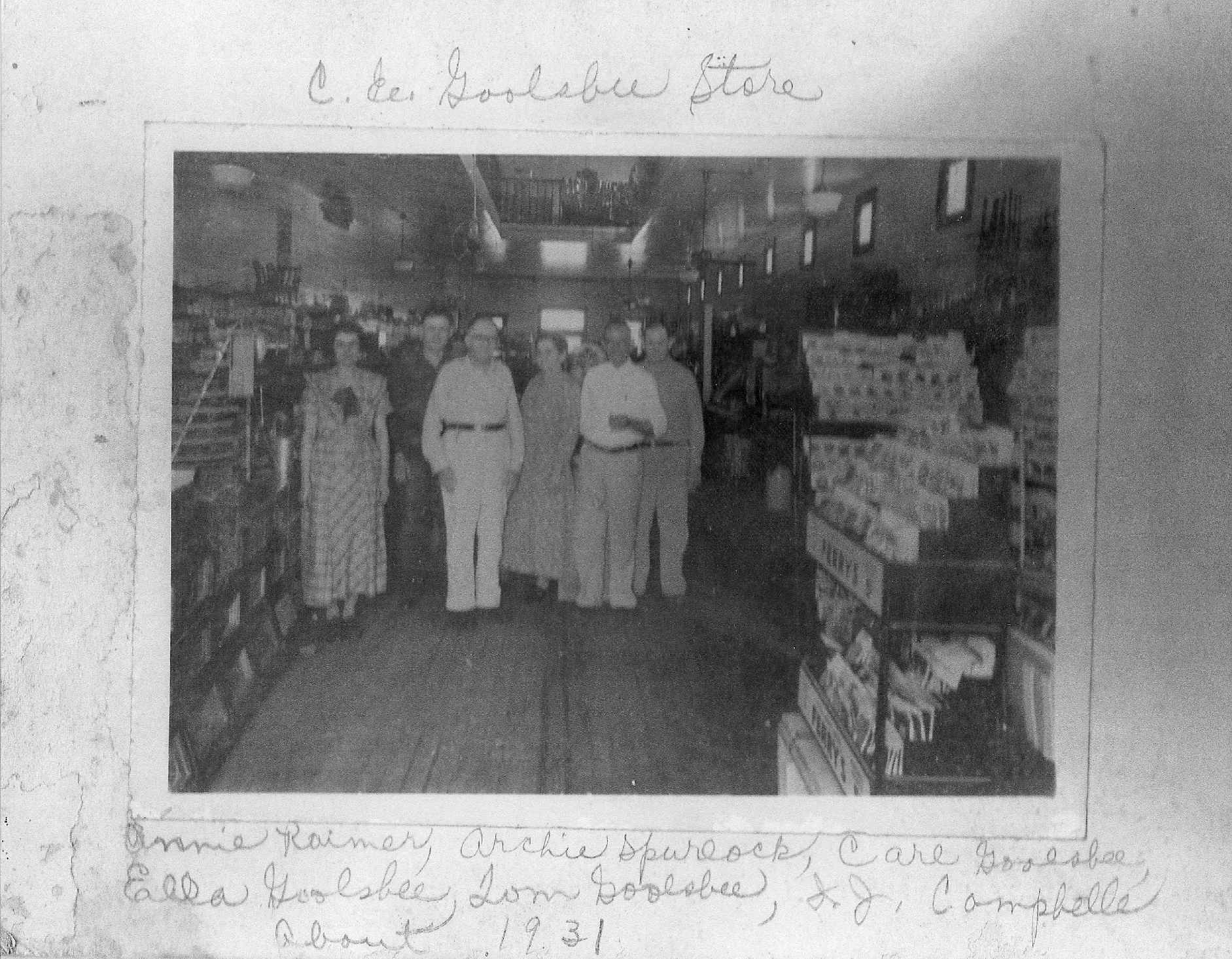 The Goolsbee Mercantile in Warren, TX