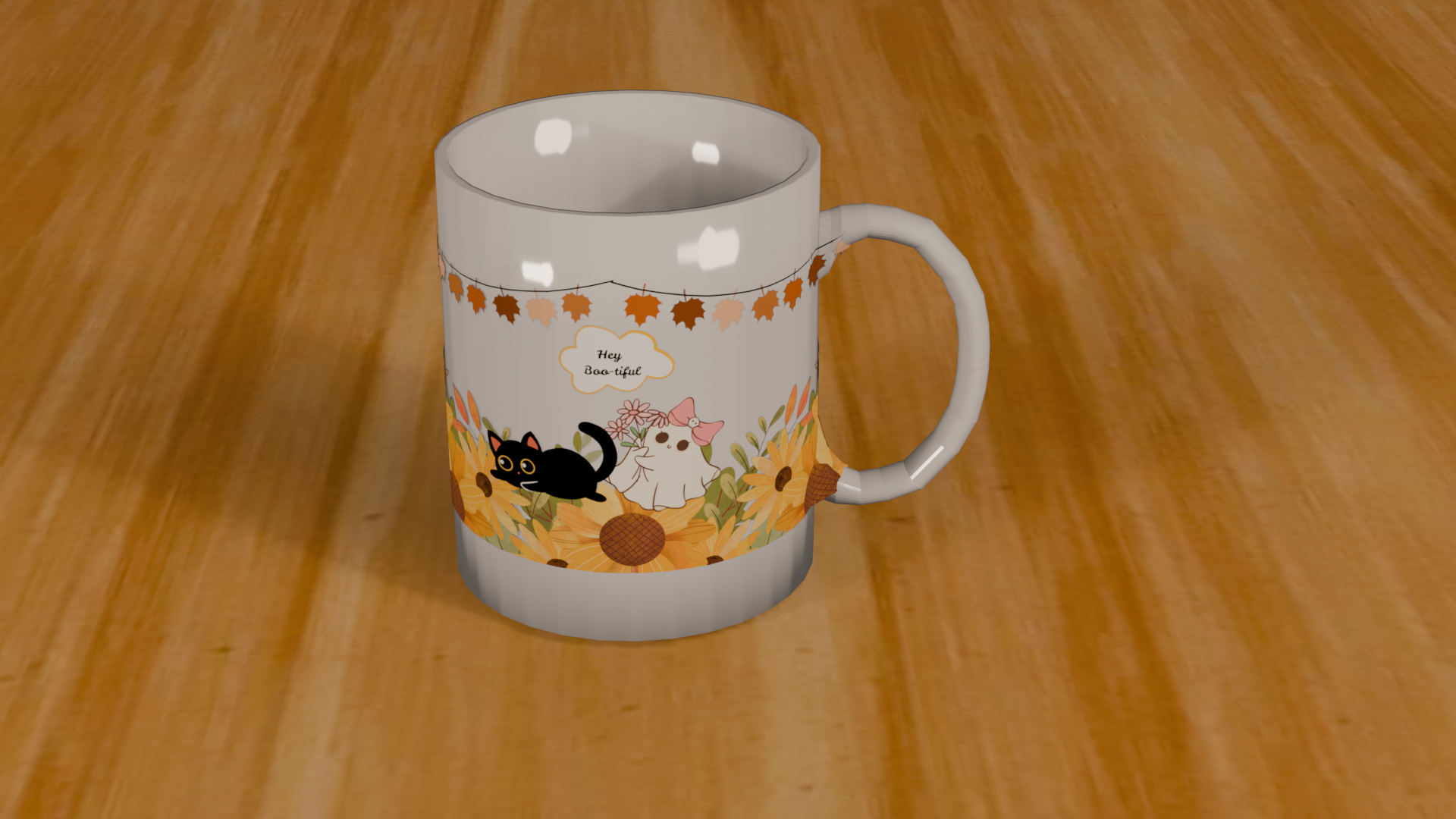 Hello Bootiful 15oz Ceramic Mug
