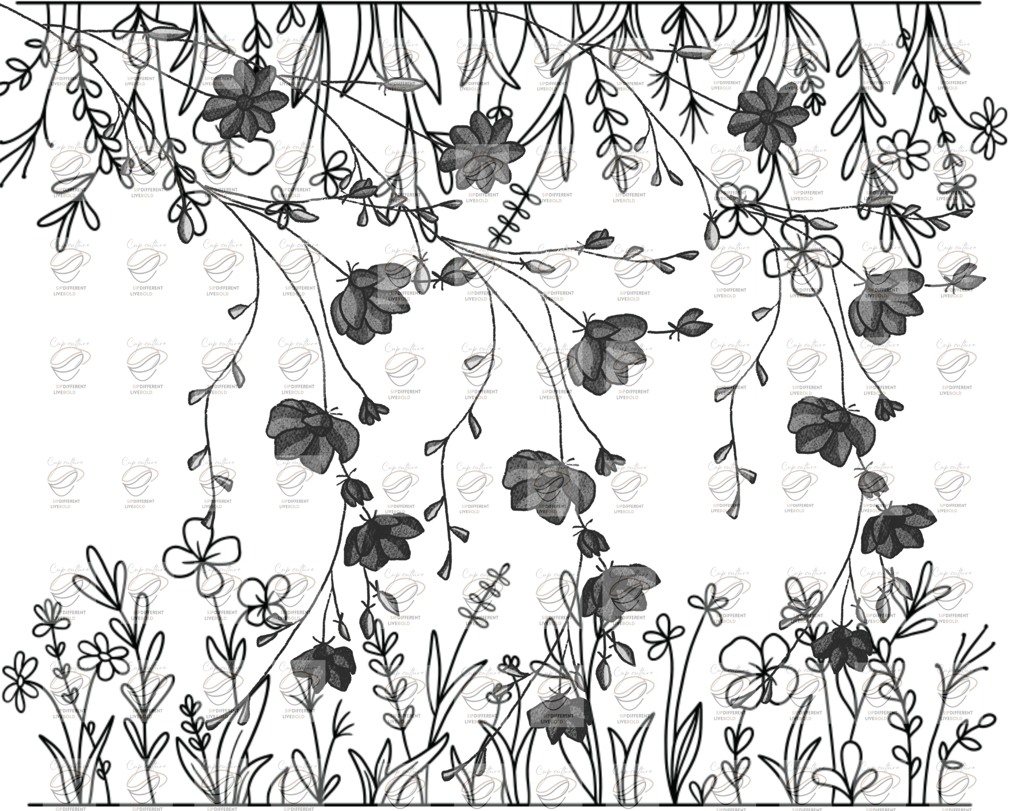 BLACK AND WHITE FLOWERS 20 OZ TUMBLER (watermark).png