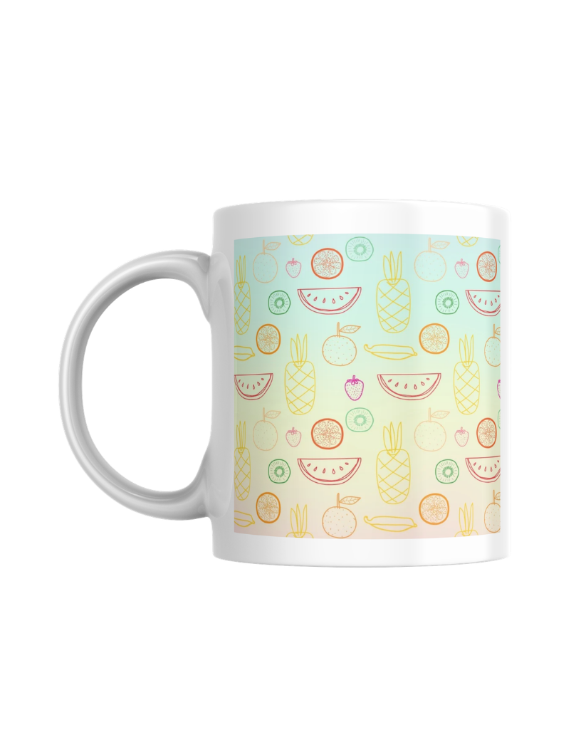 Fruits 15oz Ceramic Mug