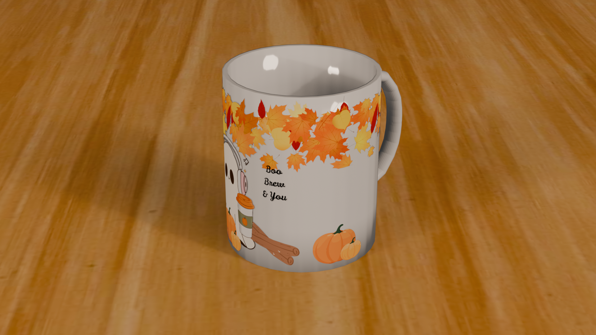 Boo, Brew, and You 15oz Ceramic Mug