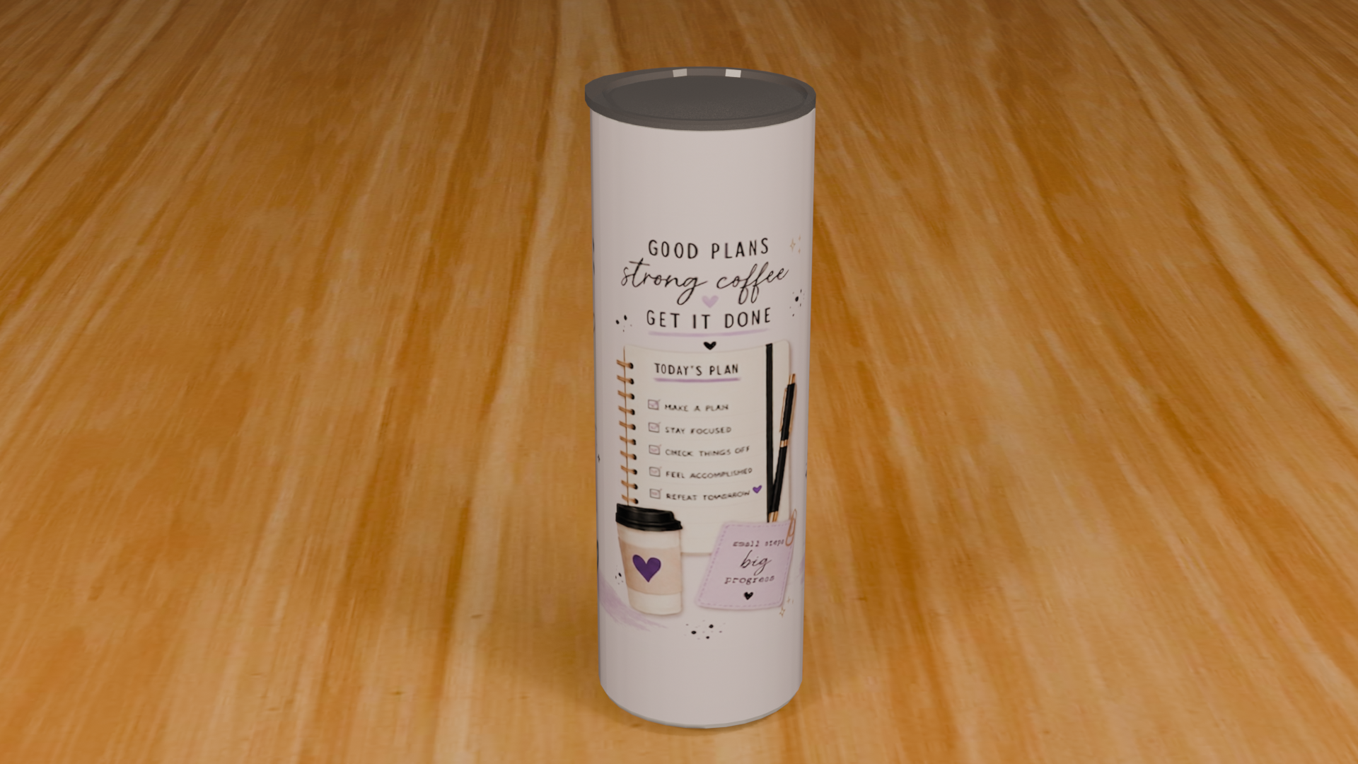 Planner 20oz Skinny Tumbler