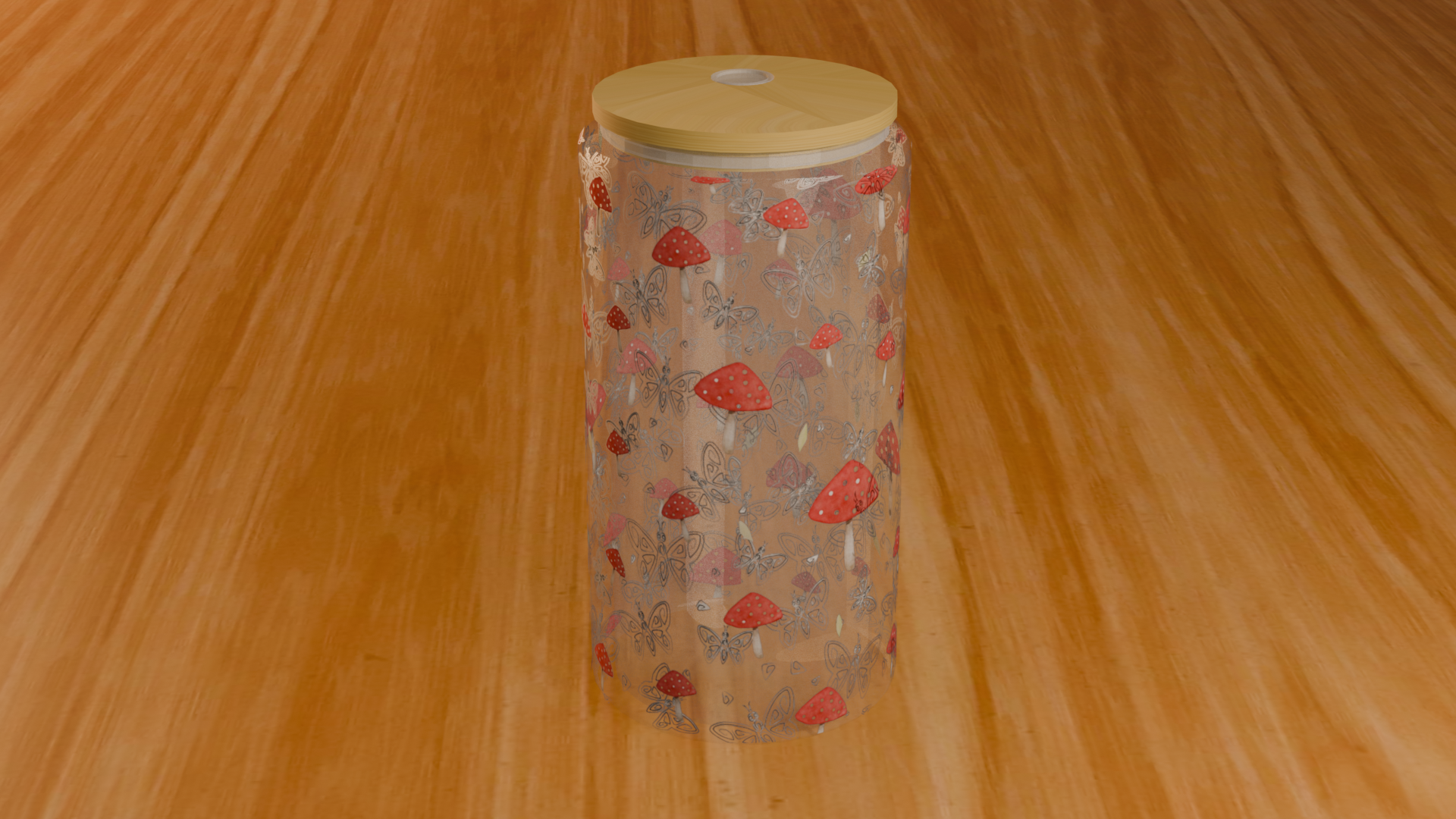 Mushrooms 16oz Glass Can