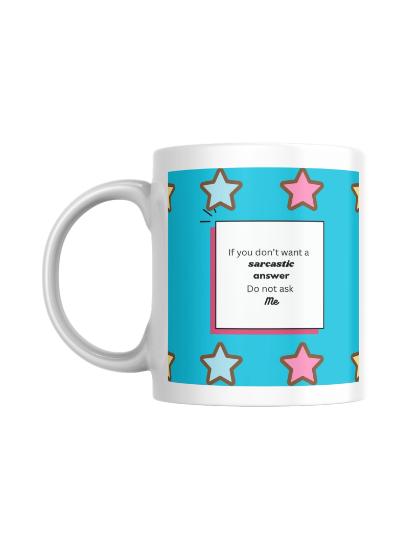 Sarcasm 15oz Ceramic Mug